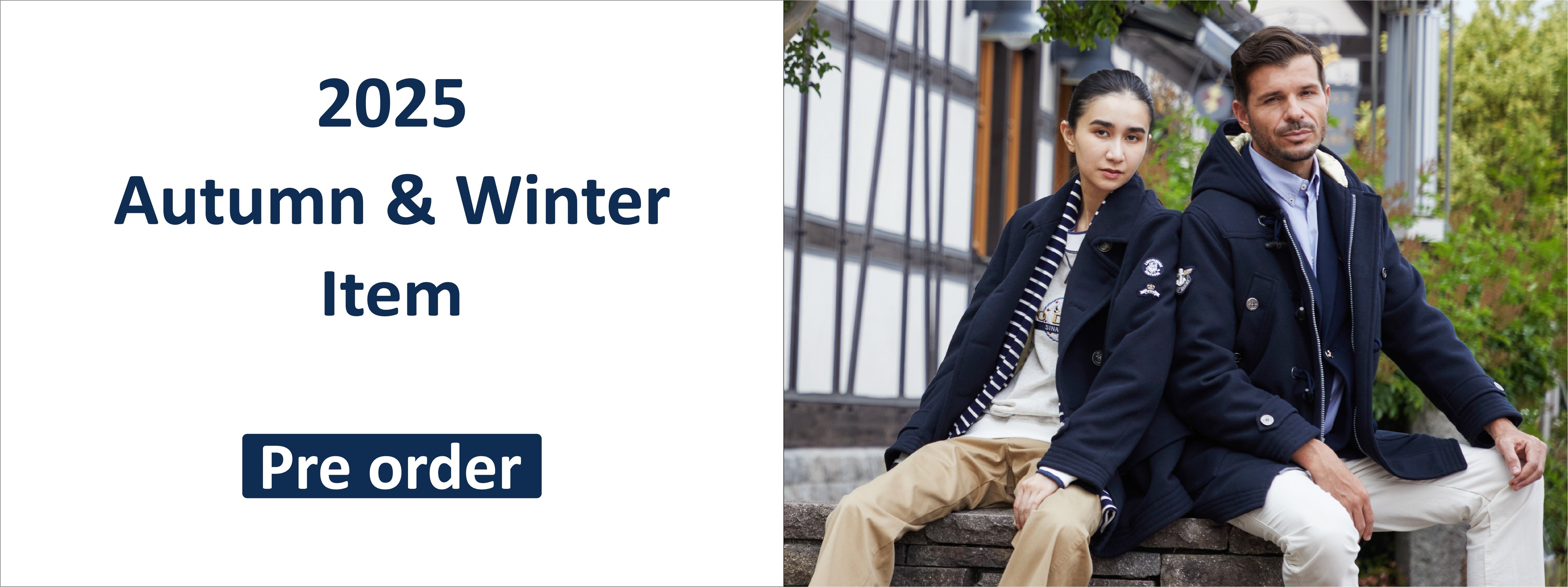 2025 Autumn & Winter 最新商品の予約販売スタート!