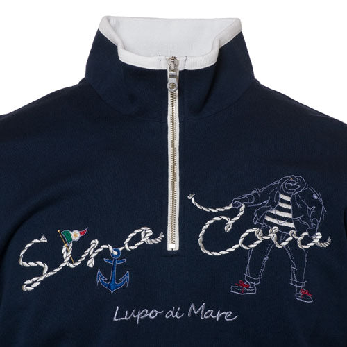 【アウトレット】ZIPUPプルオーバー 18120010