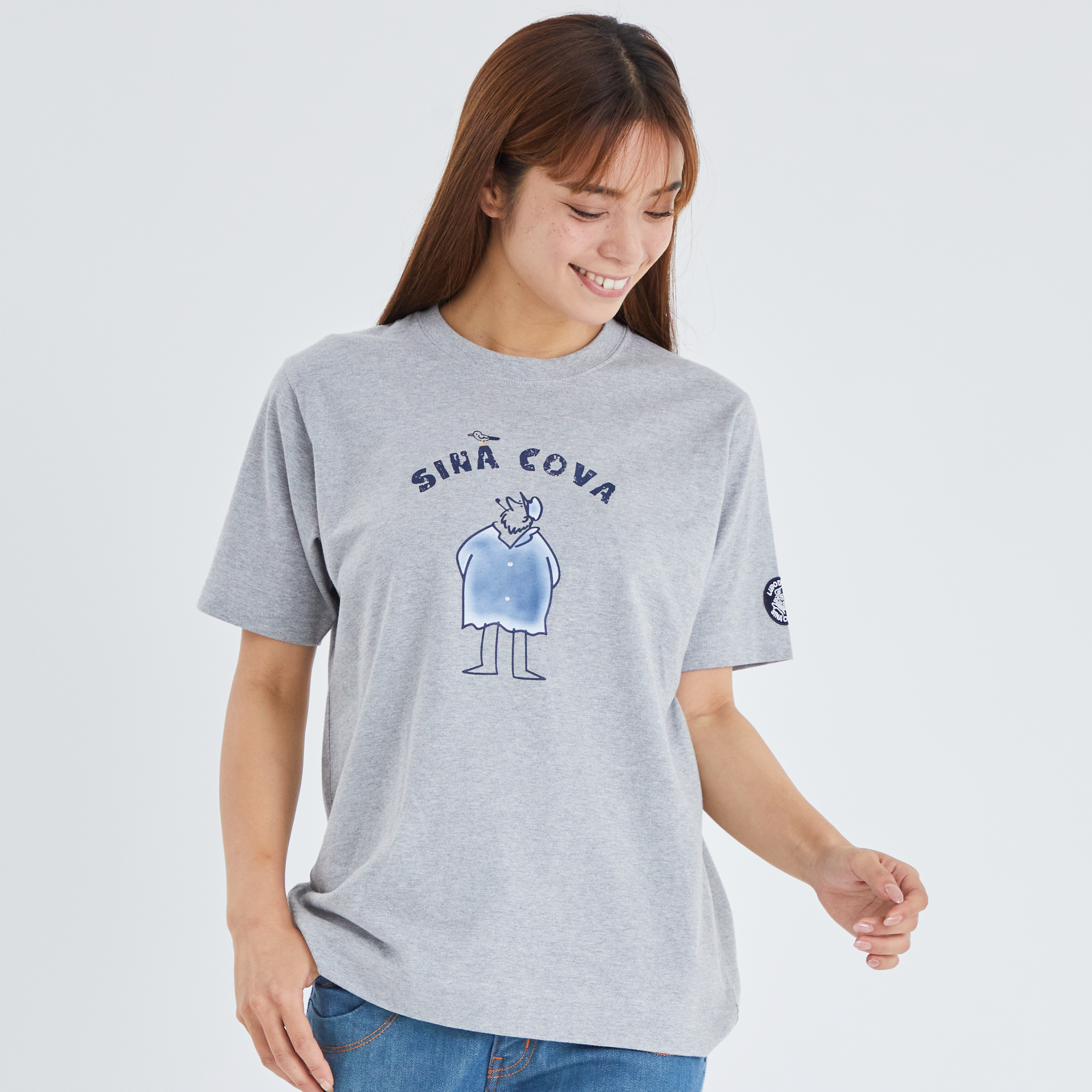 【公式】シナコバ(SINA COVA)半袖Tシャツ プリントTシャツ ユニセックス(男女兼用) 23120550