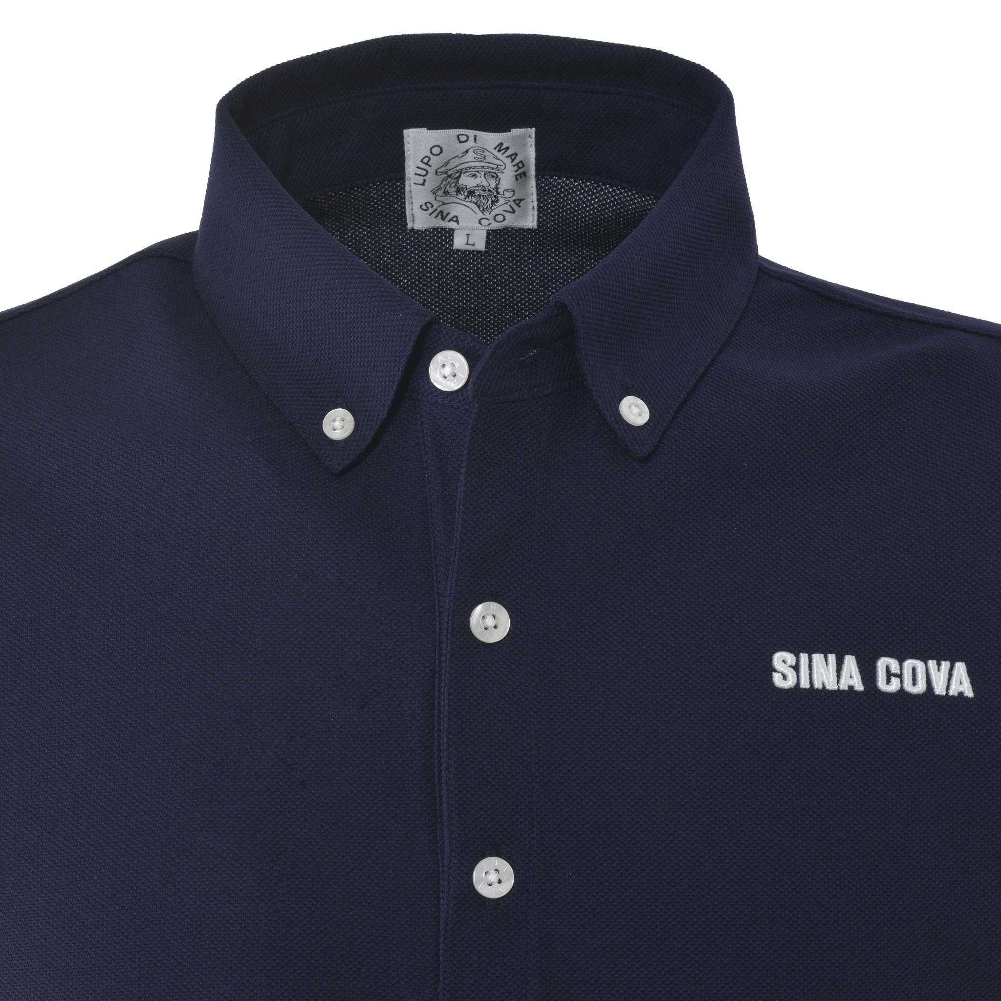 【公式】シナコバ (SINA COVA) 半袖ボタンダウンカノコポロシャツ 24150560