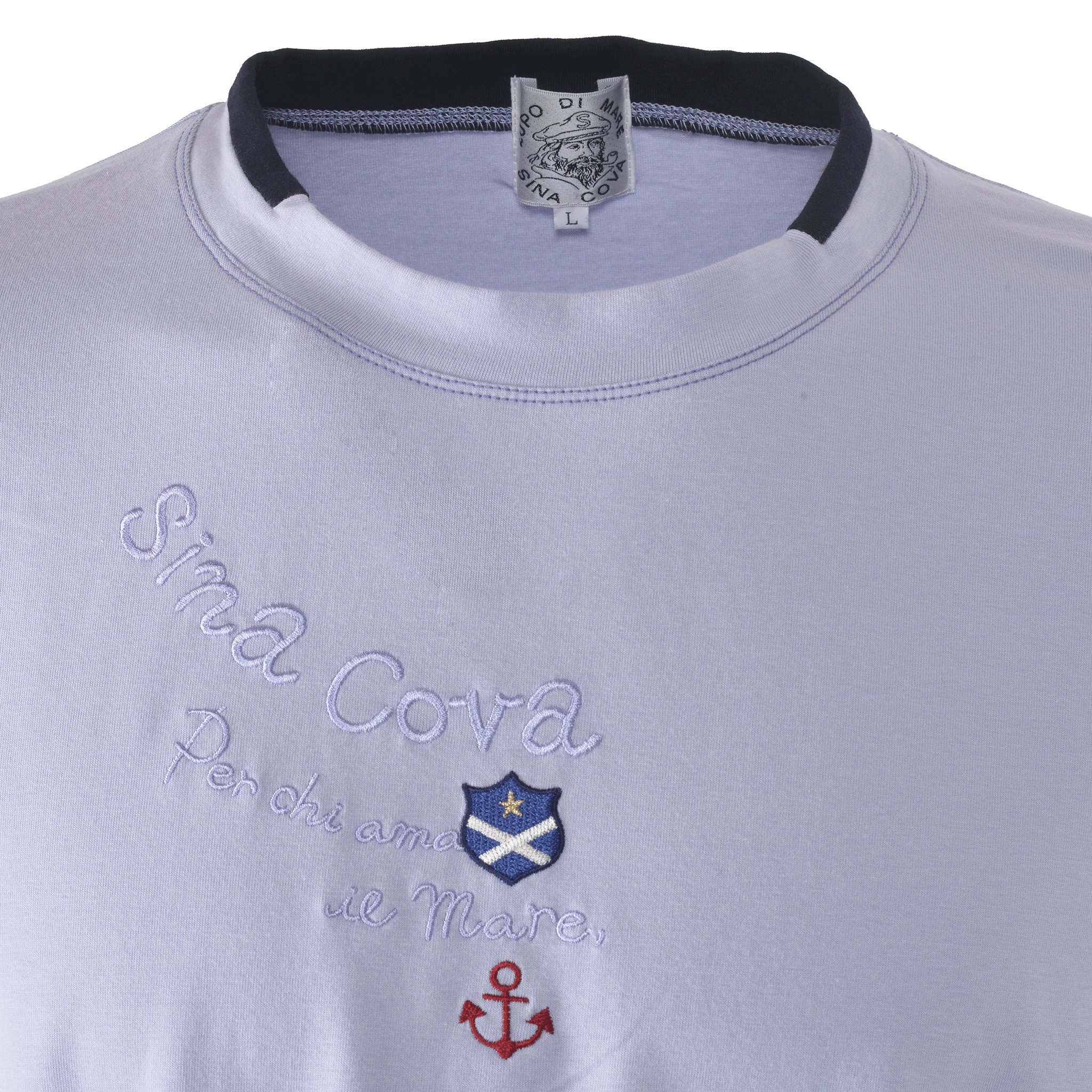 【公式】シナコバ (SINA COVA) モックネック長袖Tシャツ ユニセックス(男女兼用) 24110010