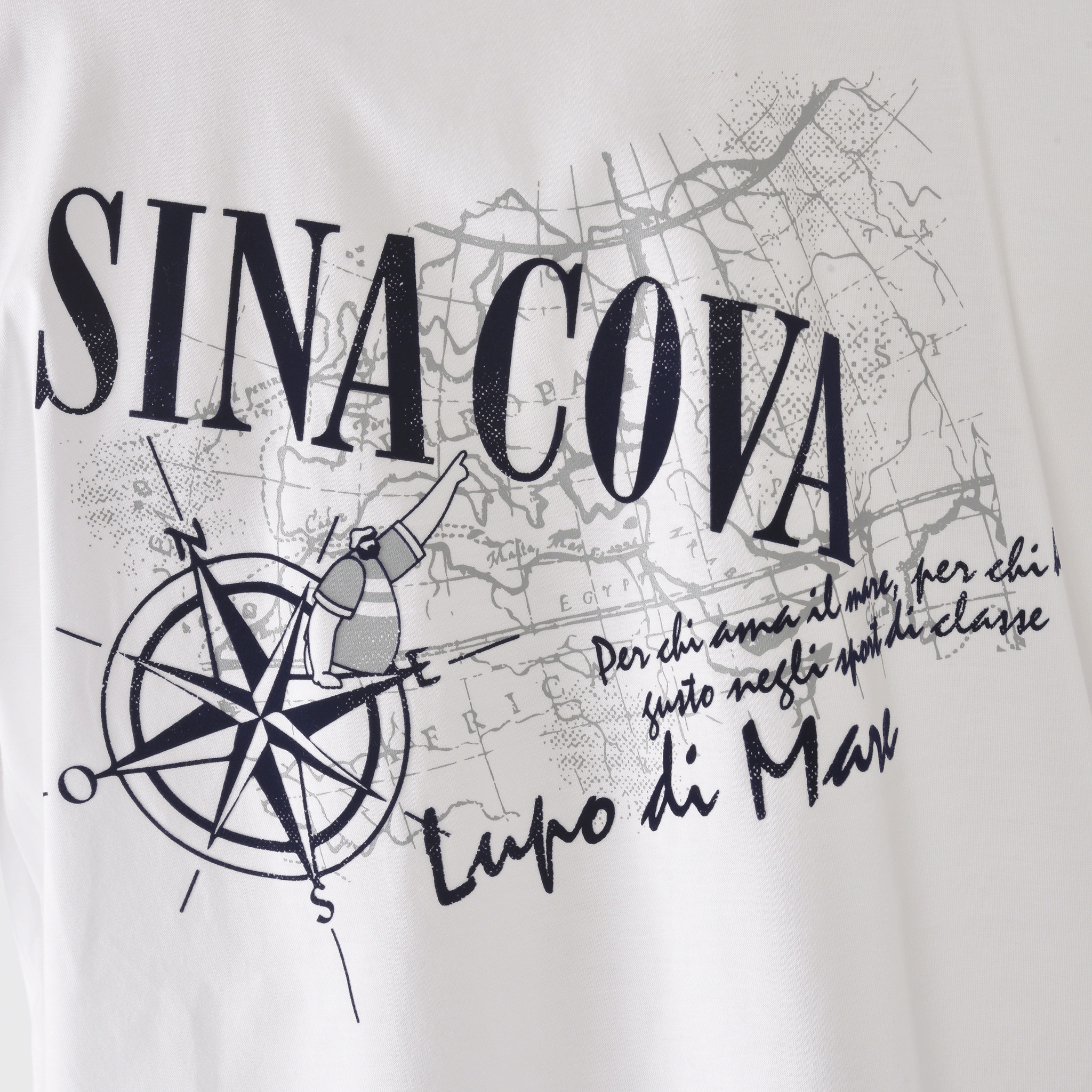 【公式】シナコバ (SINA COVA) キングサイズ バックプリント半袖Tシャツ 24110626