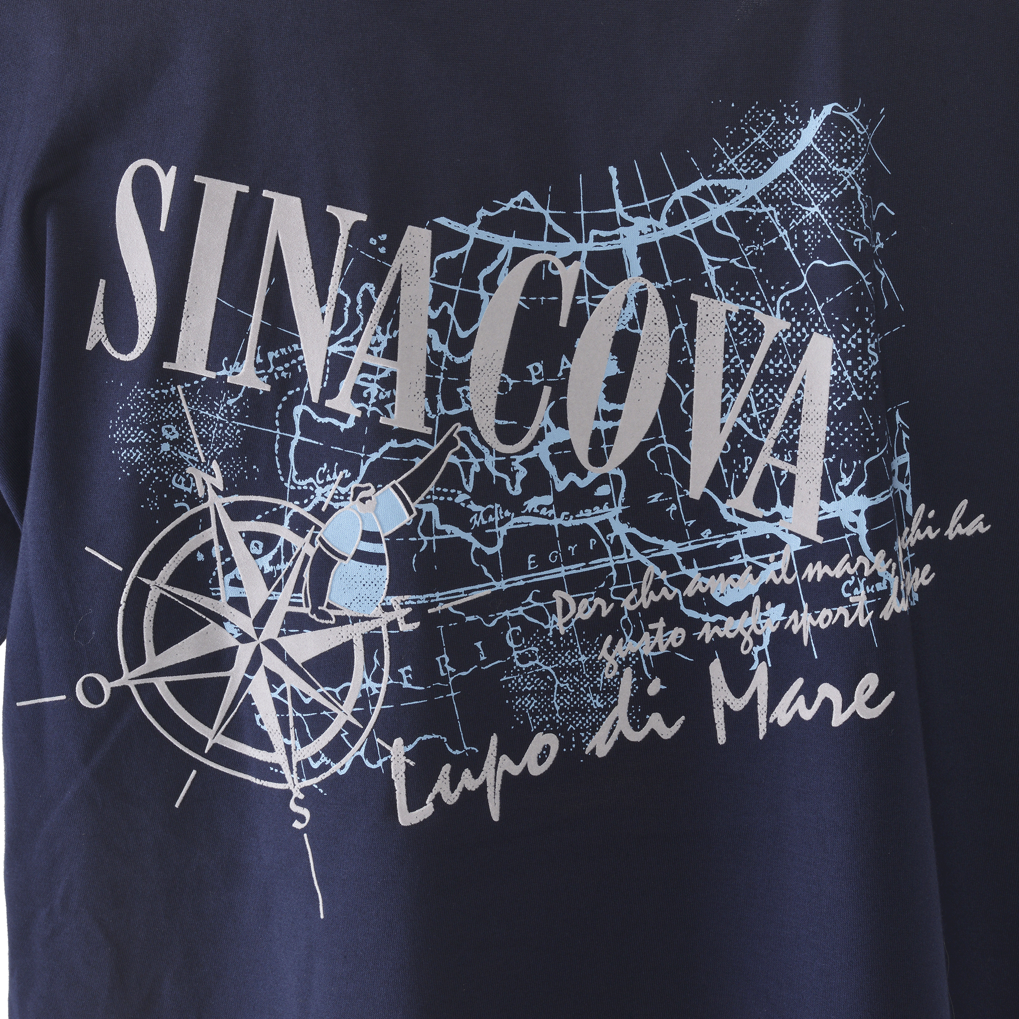 【公式】シナコバ (SINA COVA) キングサイズ バックプリント半袖Tシャツ 24110626