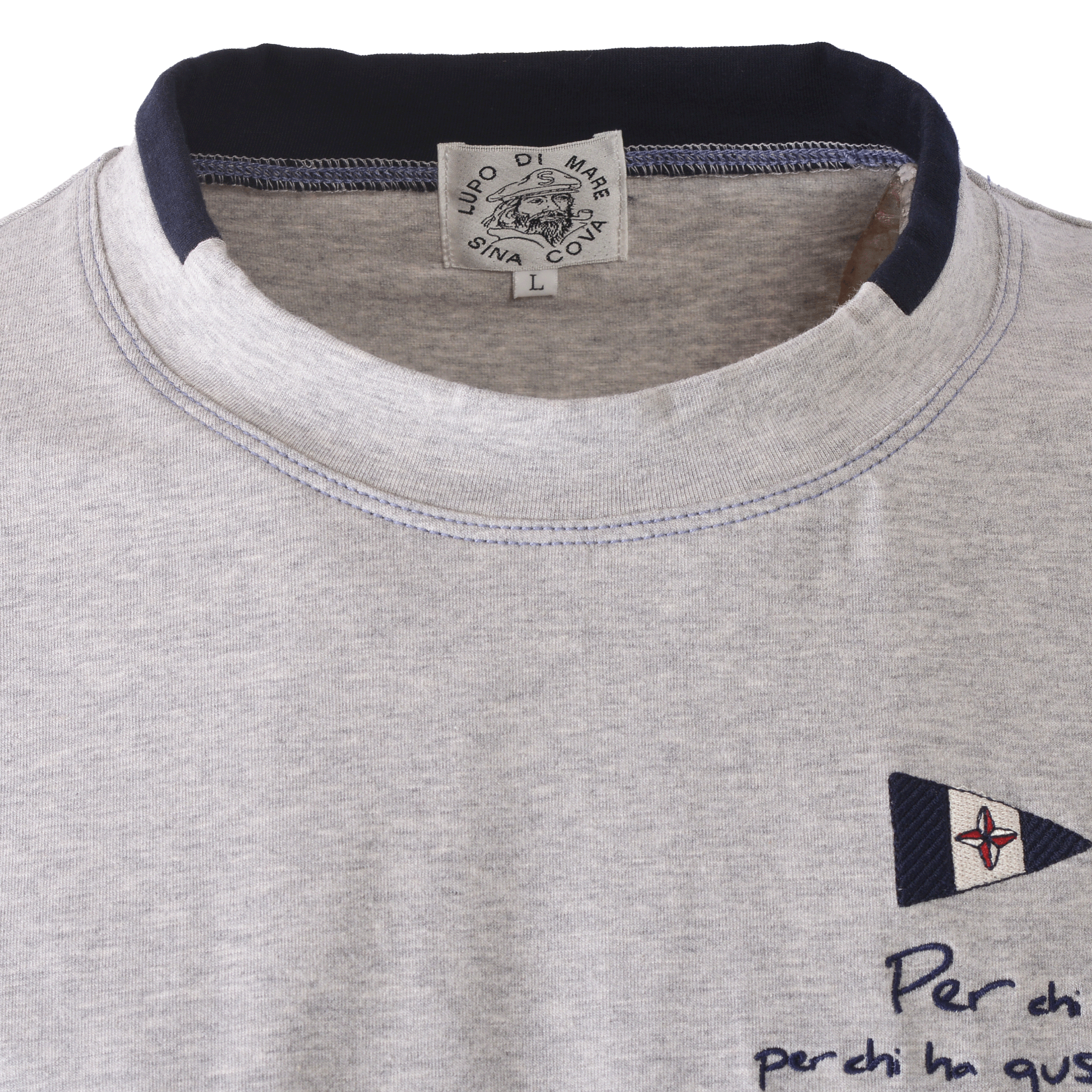 モックネック長袖Tシャツ 25110040