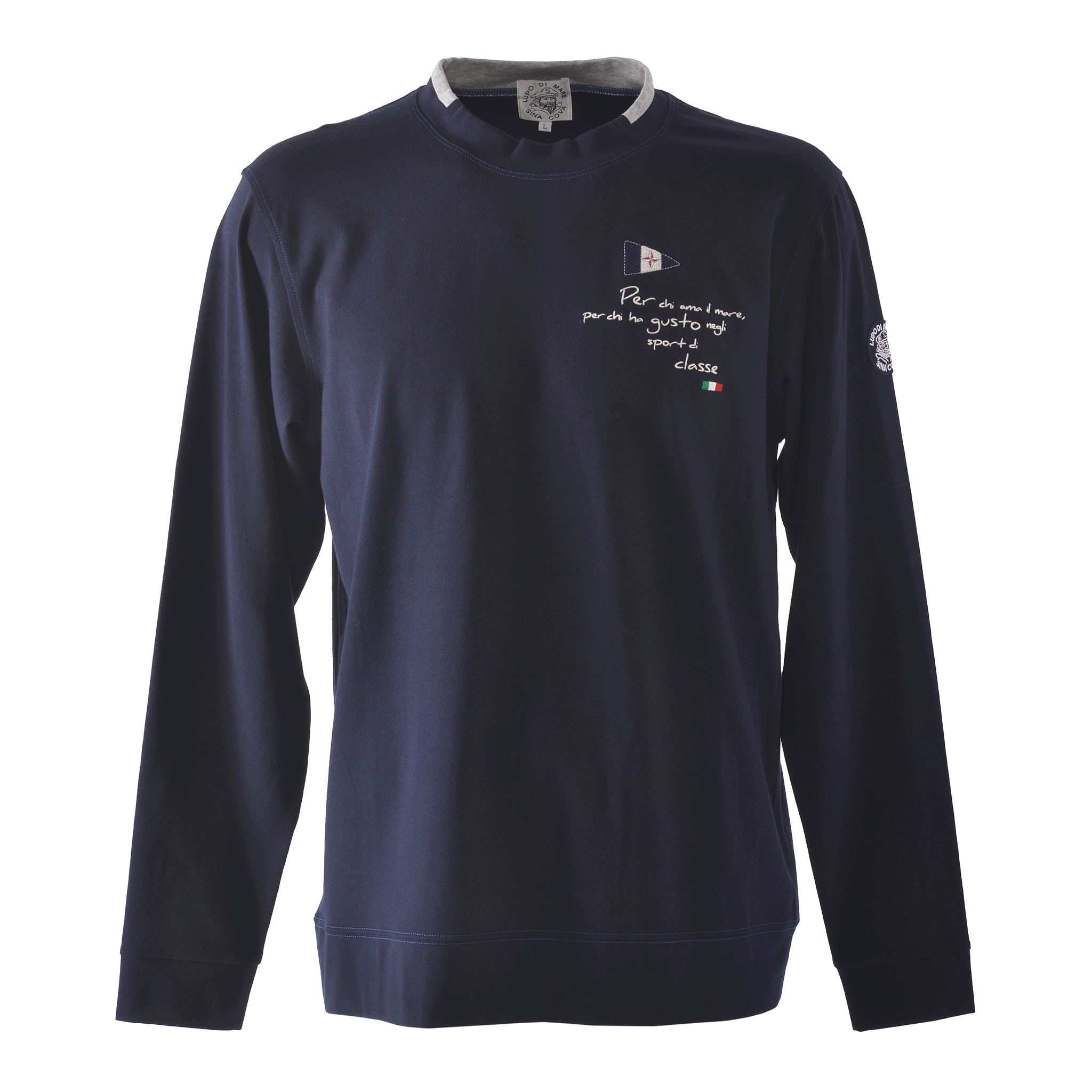 【公式】シナコバ (SINA COVA)モックネック長袖Tシャツ 25110040