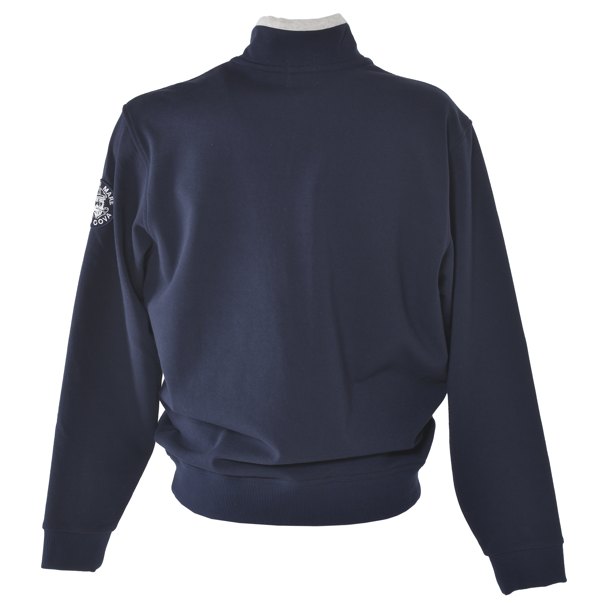 【公式】シナコバ(SINA COVA)ハーフジッププルオーバー 24210050 ネイビーの背面