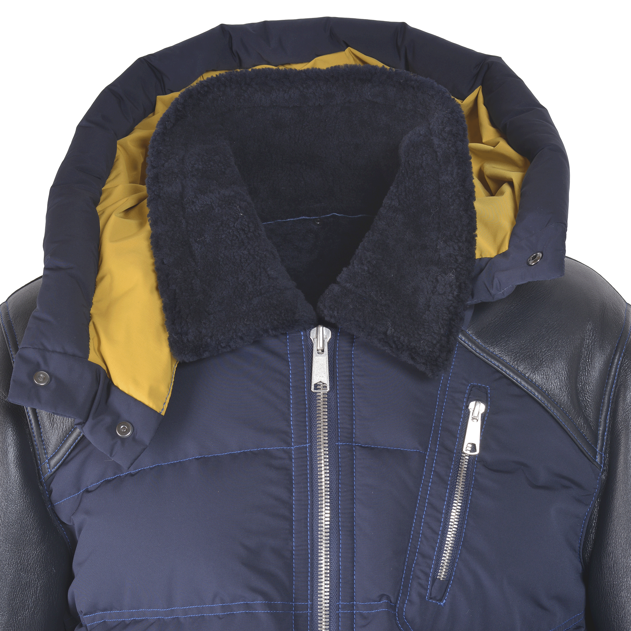 フード付きムートンレザーハーフコート(数量限定商品) 24213910