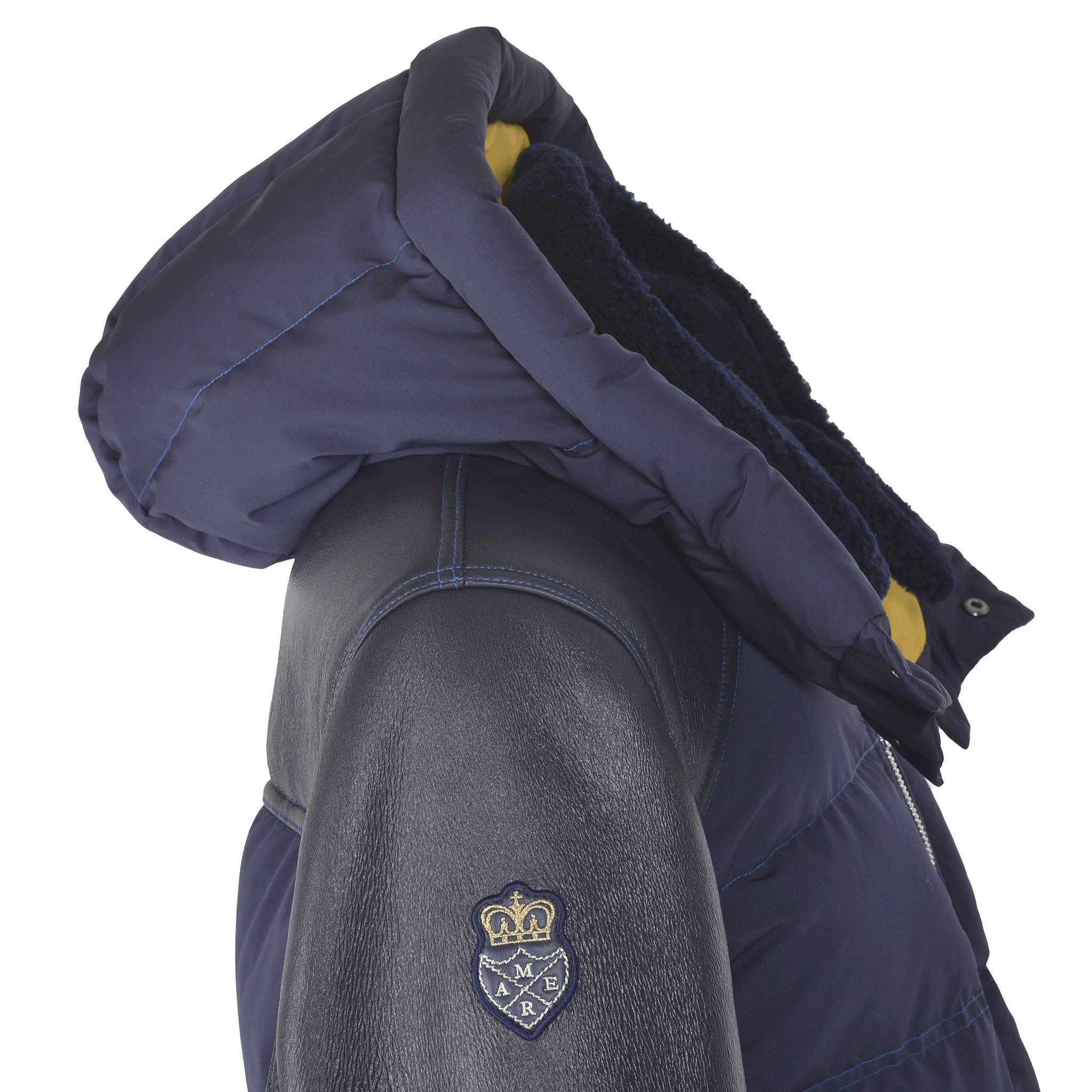 フード付きムートンレザーハーフコート(数量限定商品) 24213910