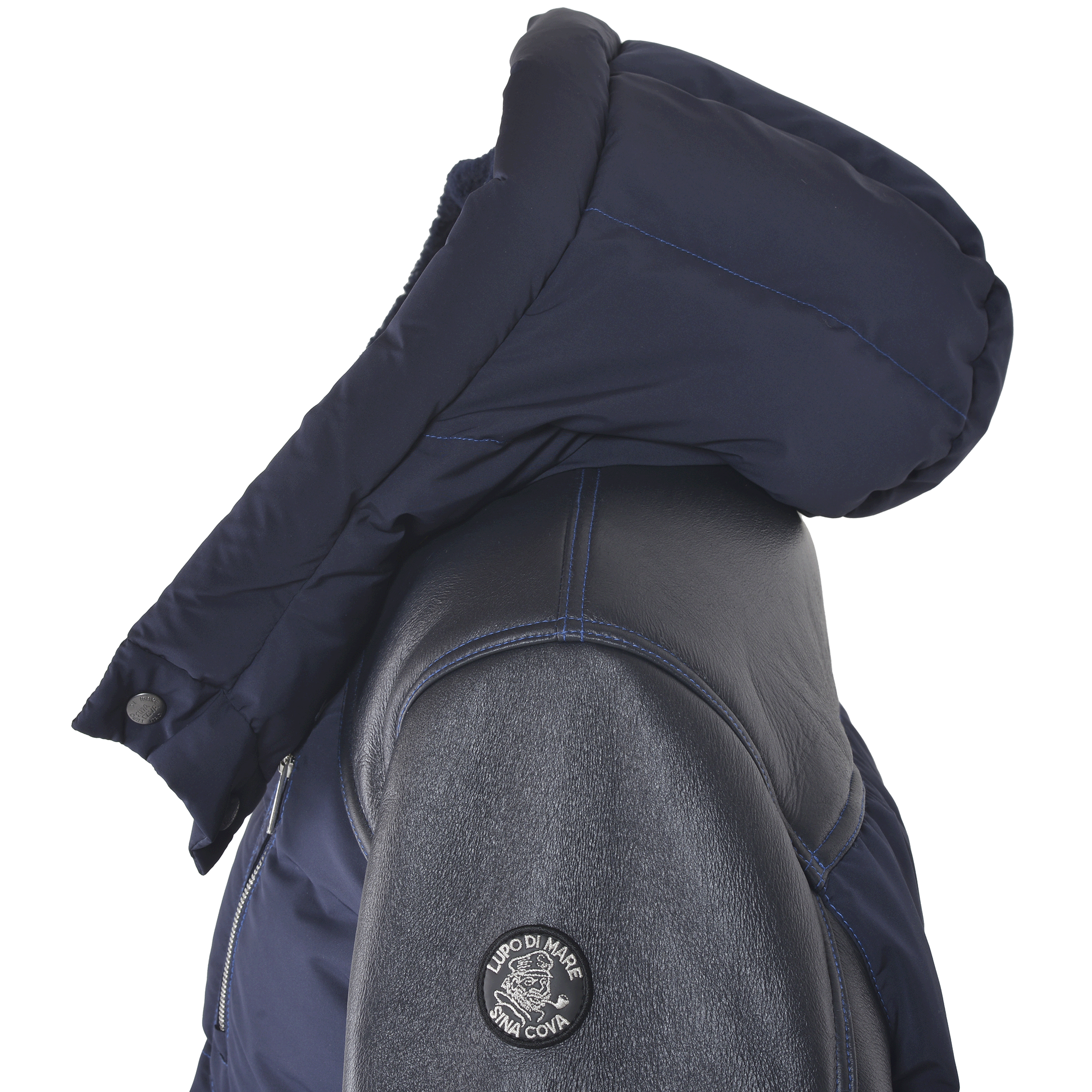 フード付きムートンレザーハーフコート(数量限定商品) 24213910