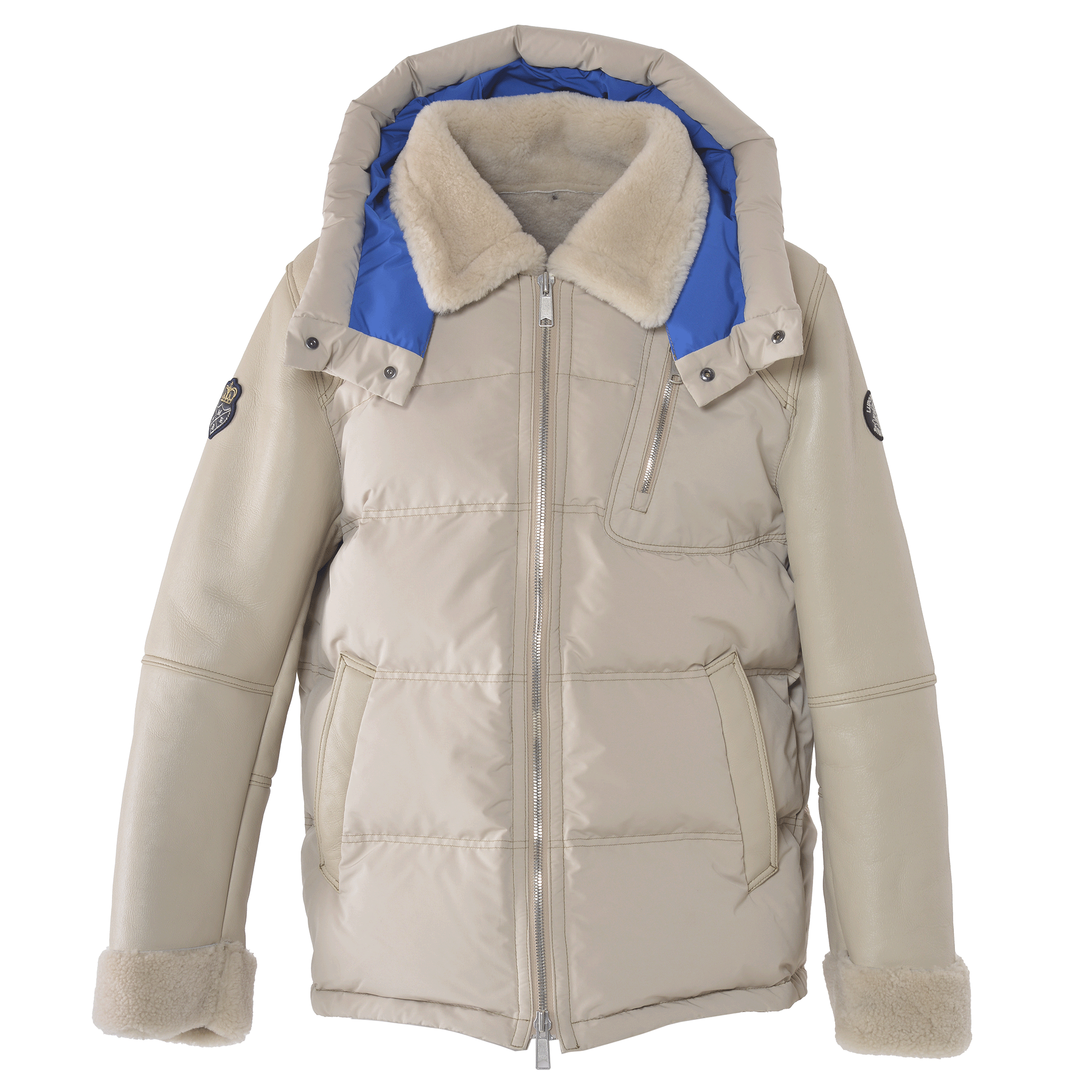 フード付きムートンレザーハーフコート(数量限定商品) 24213910