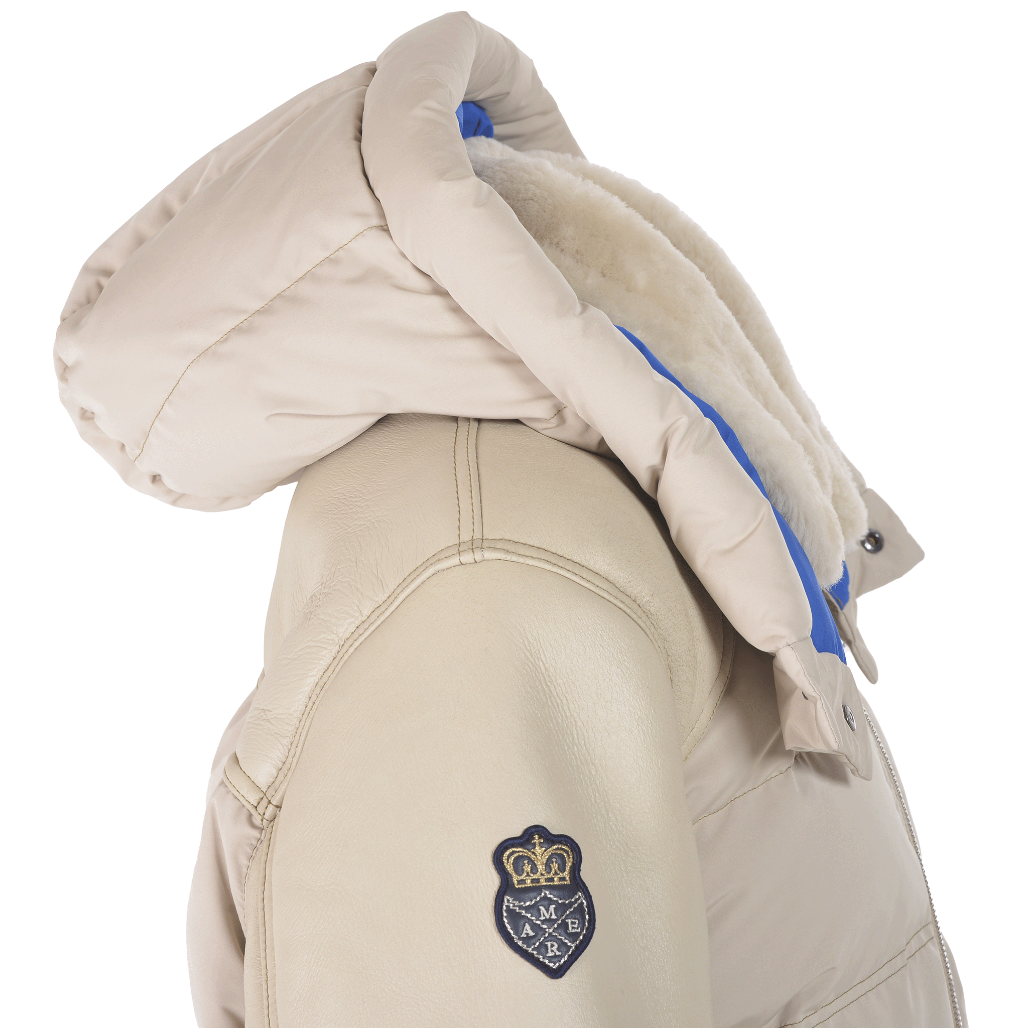 フード付きムートンレザーハーフコート(数量限定商品) 24213910