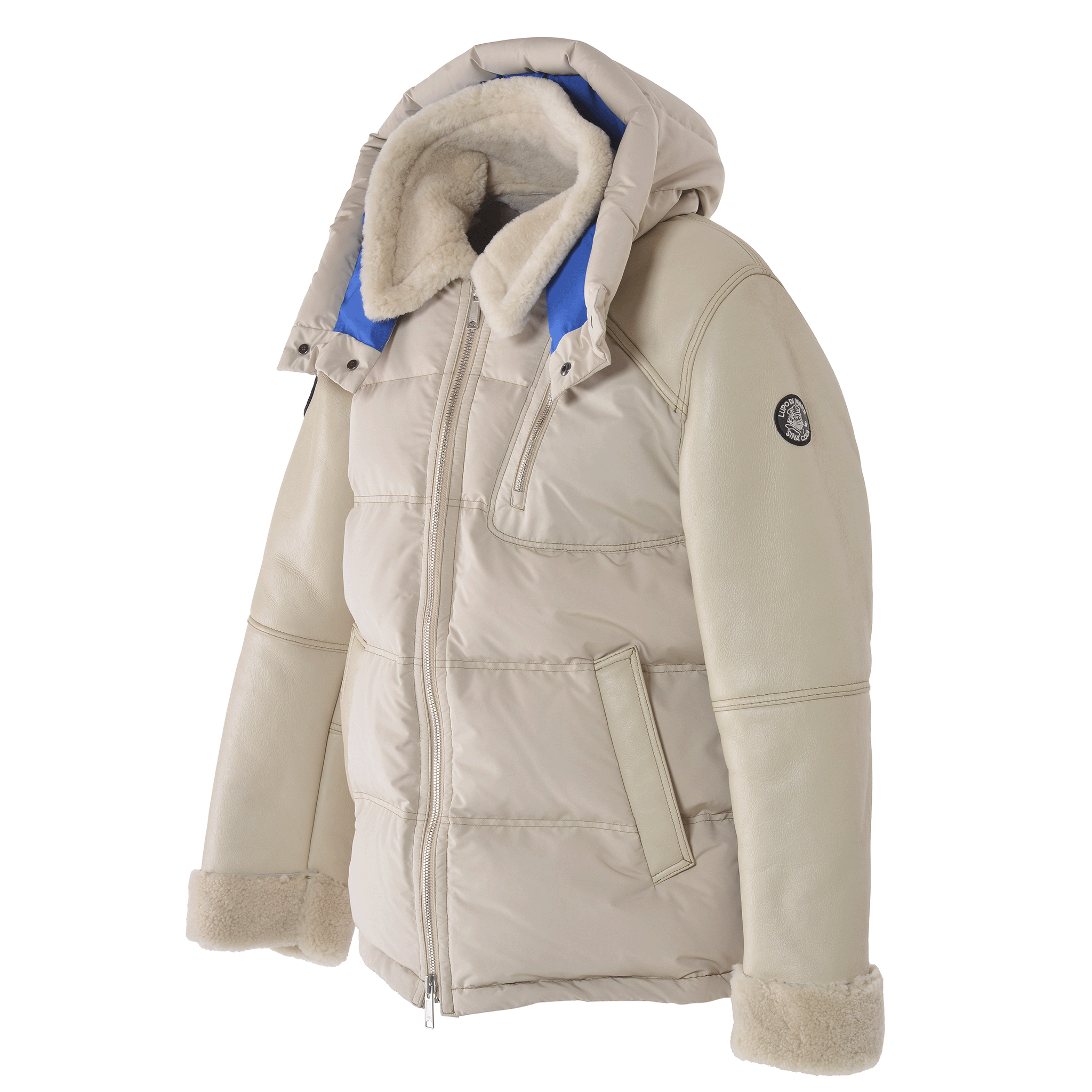 フード付きムートンレザーハーフコート(数量限定商品) 24213910