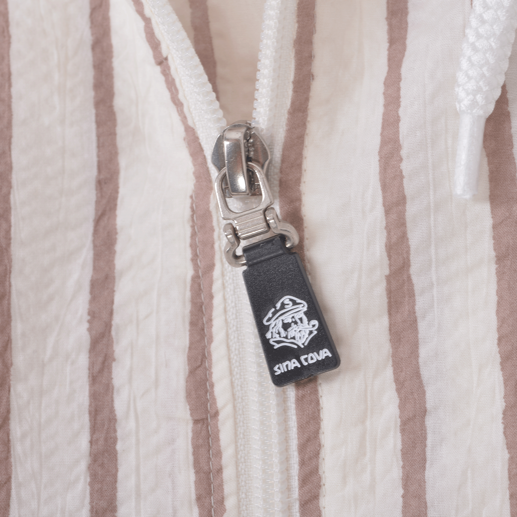 Zip-up shirt hoodie 26133040