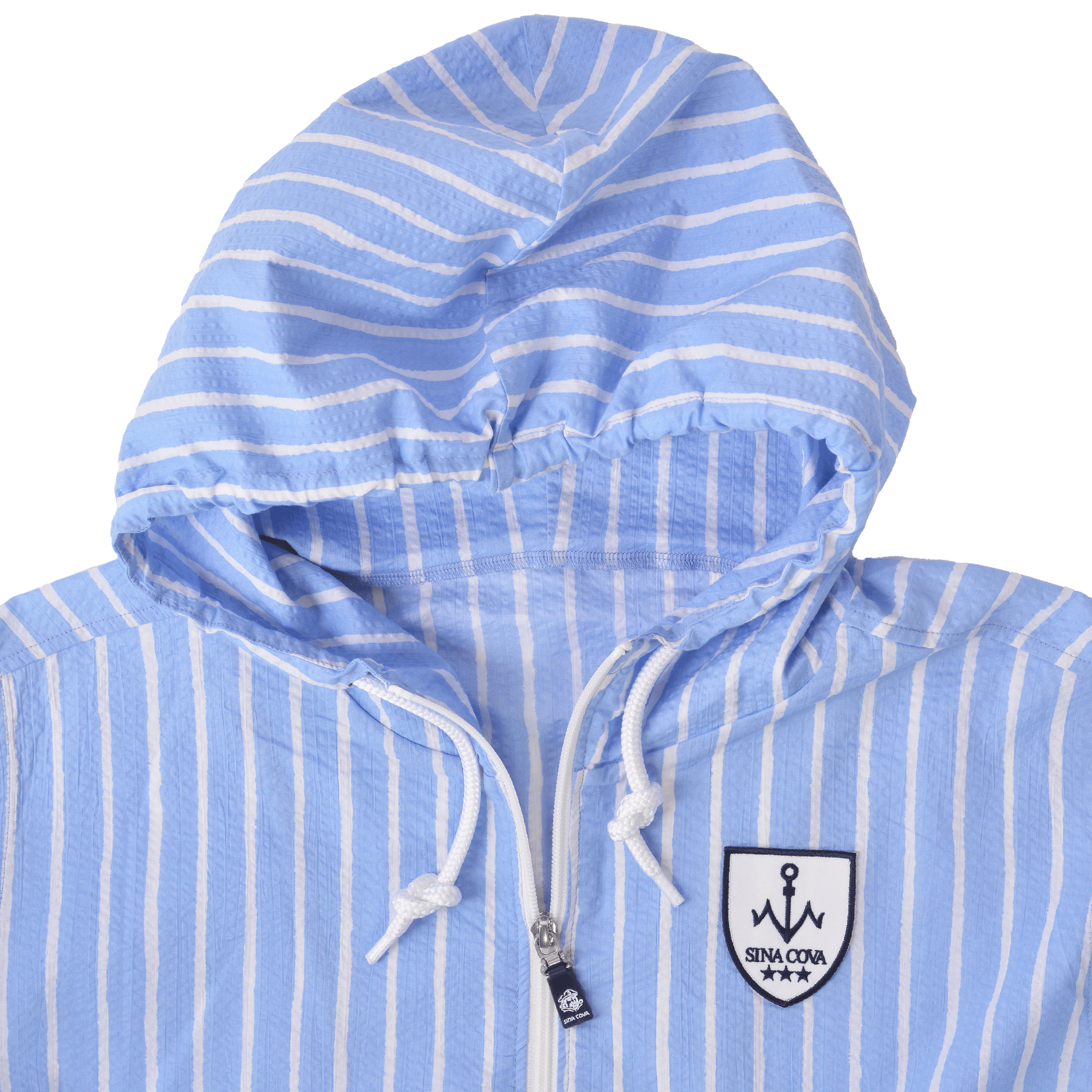 Zip-up shirt hoodie 26133040