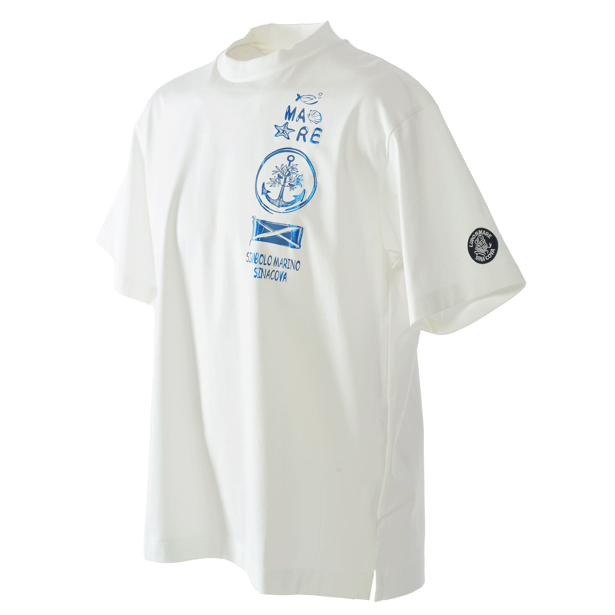 Mock neck T-shirt 26120520