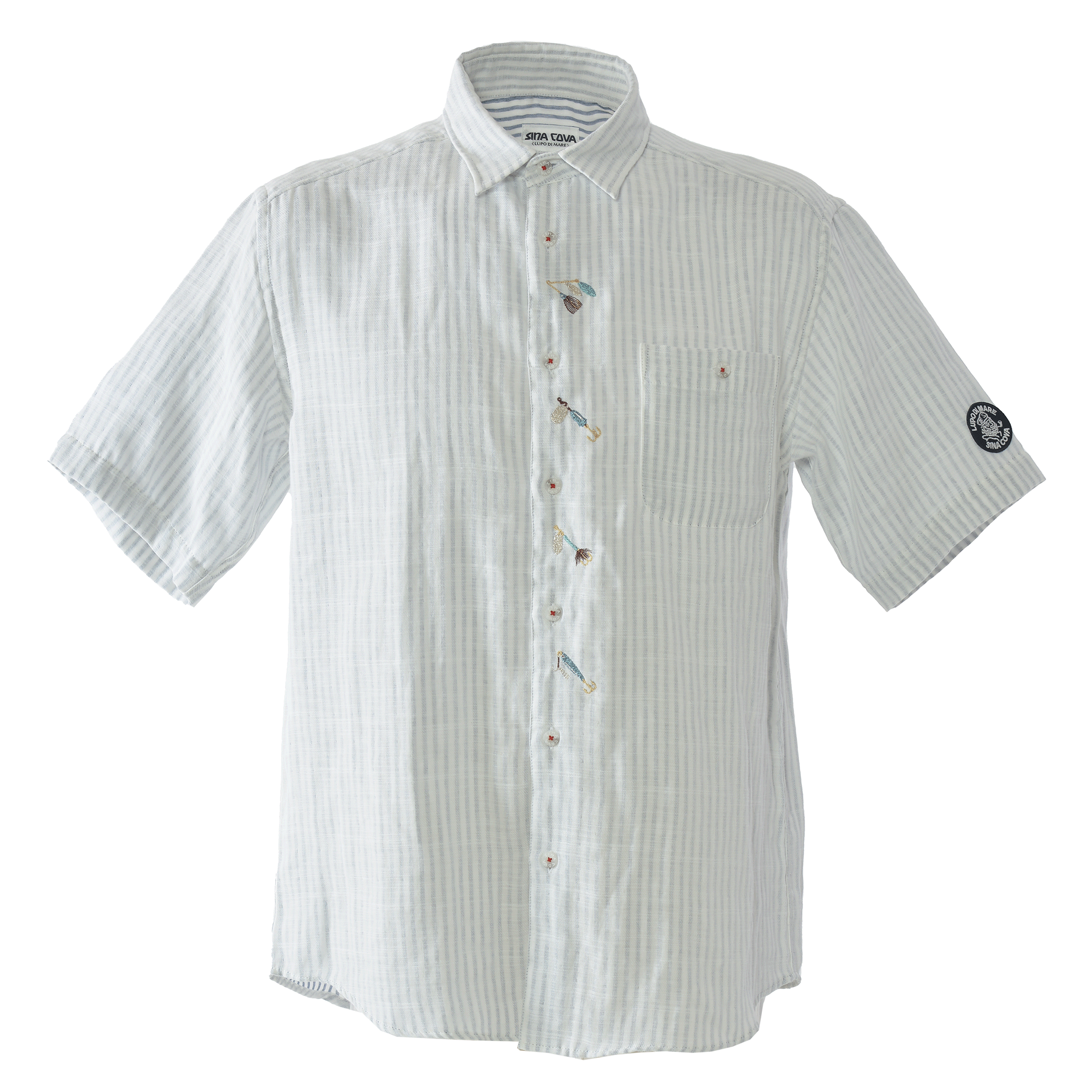 Short-sleeved regular collar shirt 26124520