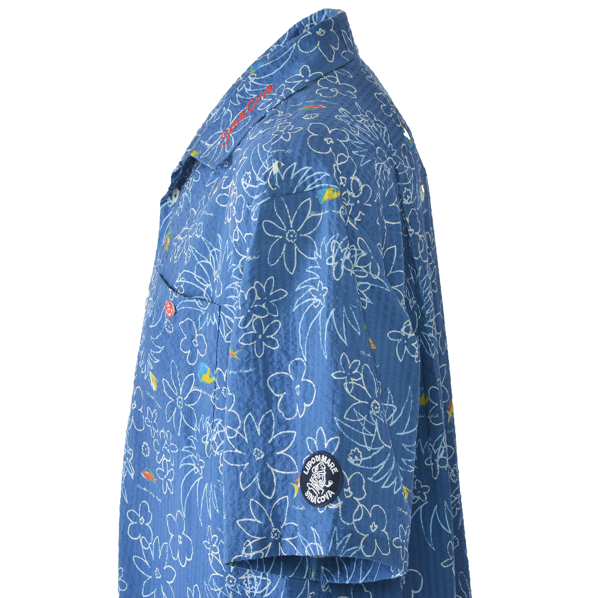 Short-sleeved open-collar shirt 26124530