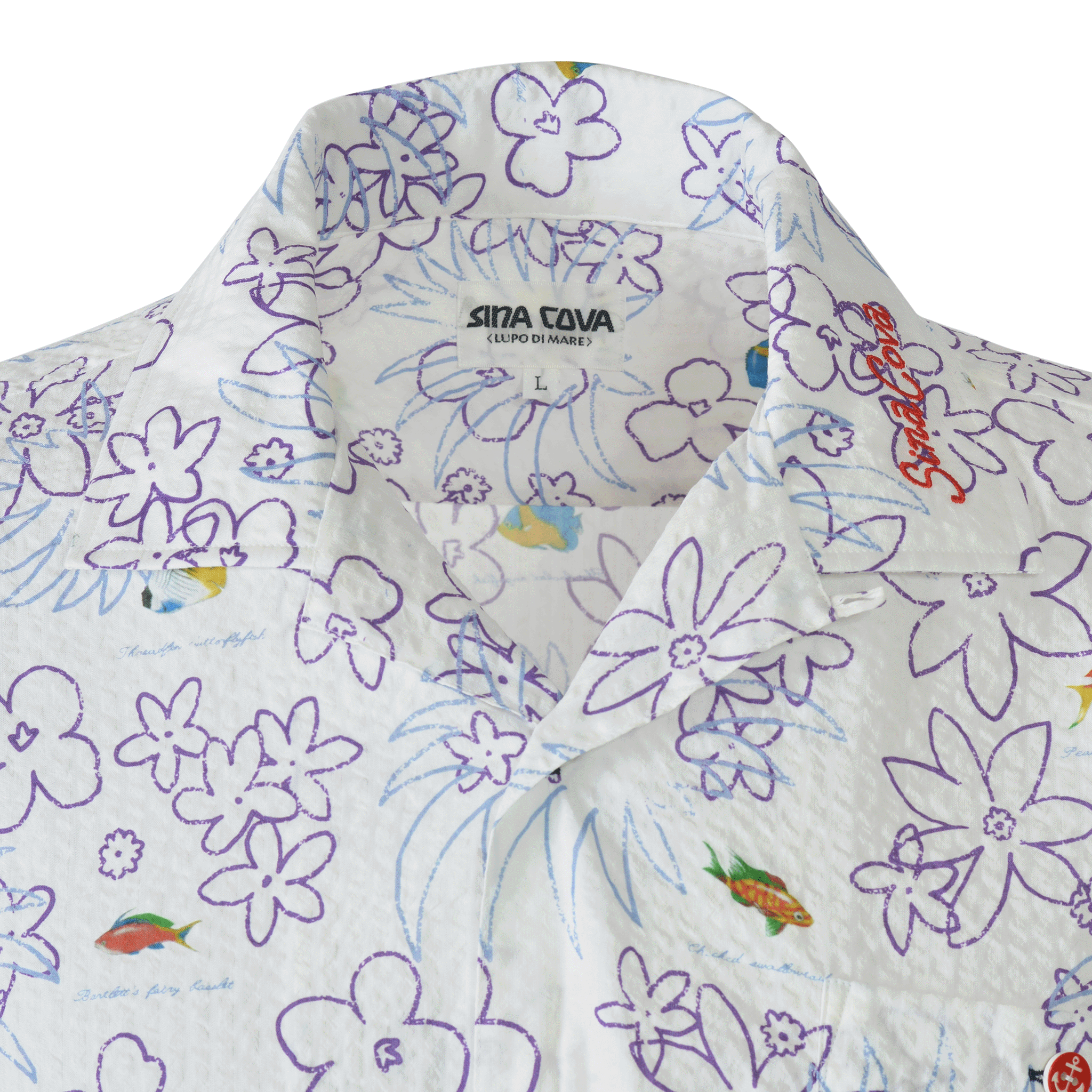 Short-sleeved open-collar shirt 26124530