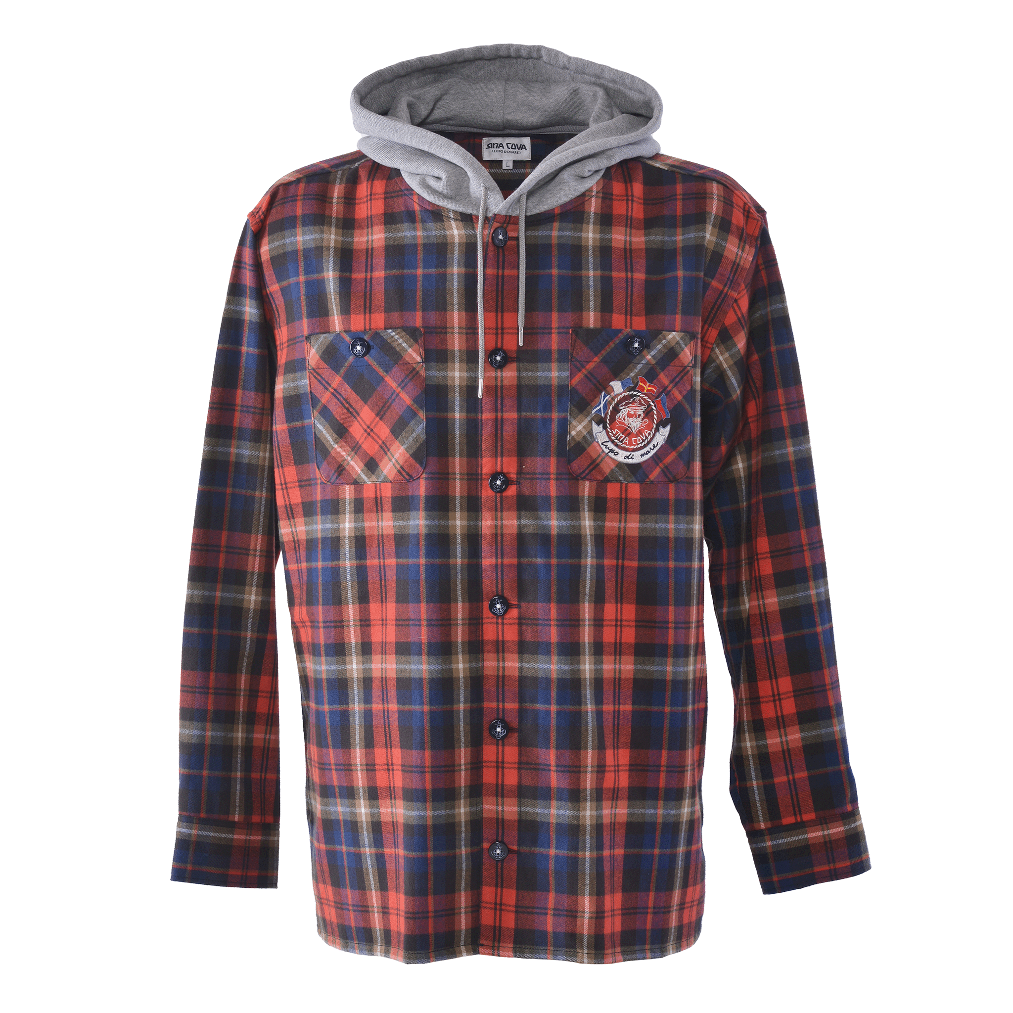 フード付きシャツジャケット 25223040