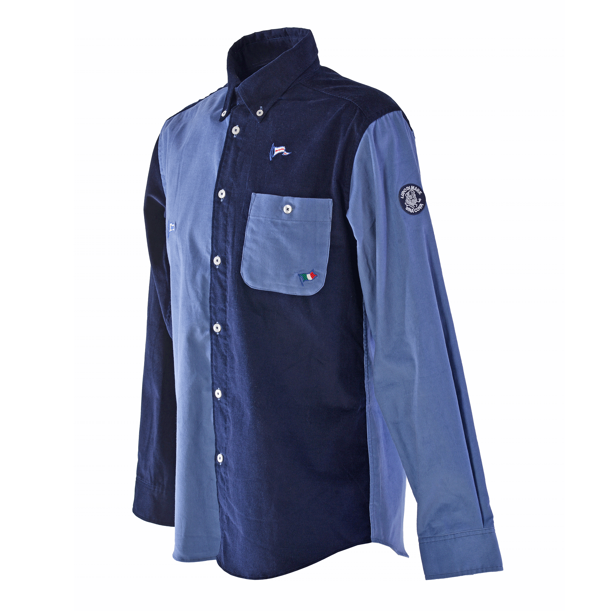 Long-sleeved button-down shirt 25224060