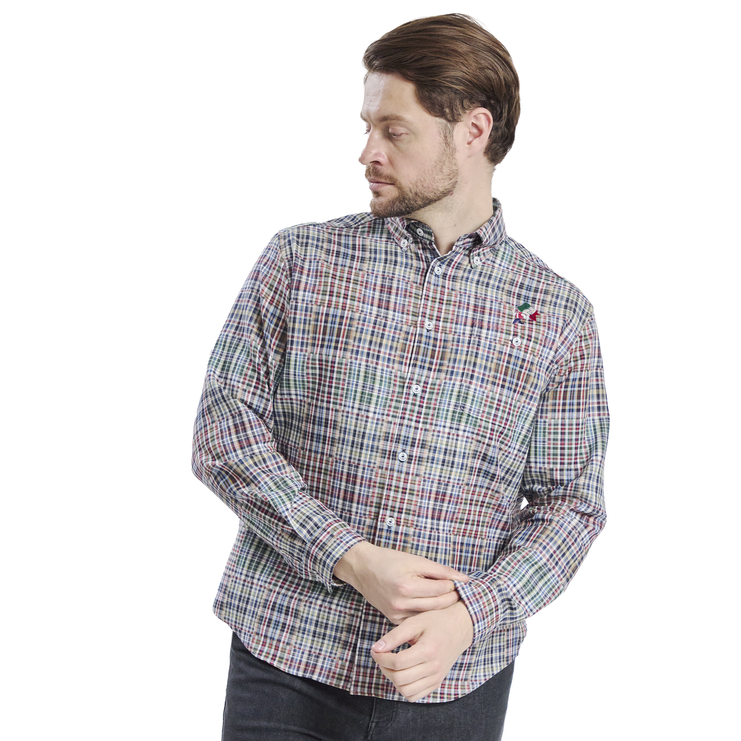 Long-Sleeve Button-Down Shirt 26224020