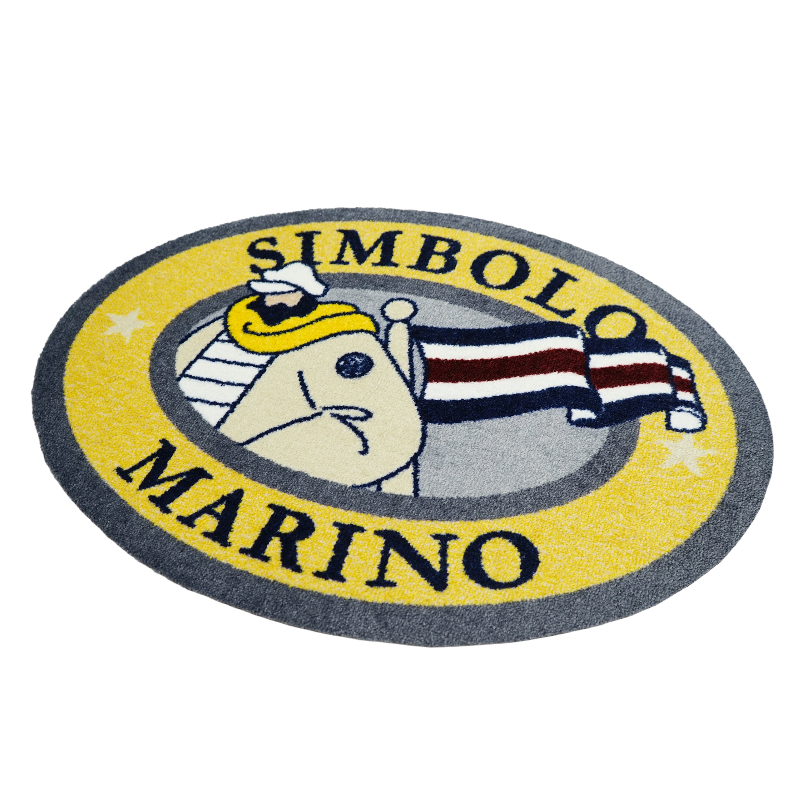 【公式】シナコバ (SINA COVA)シナコバオリジナルマット SIMBOLO MARINO(楕円) 57002580