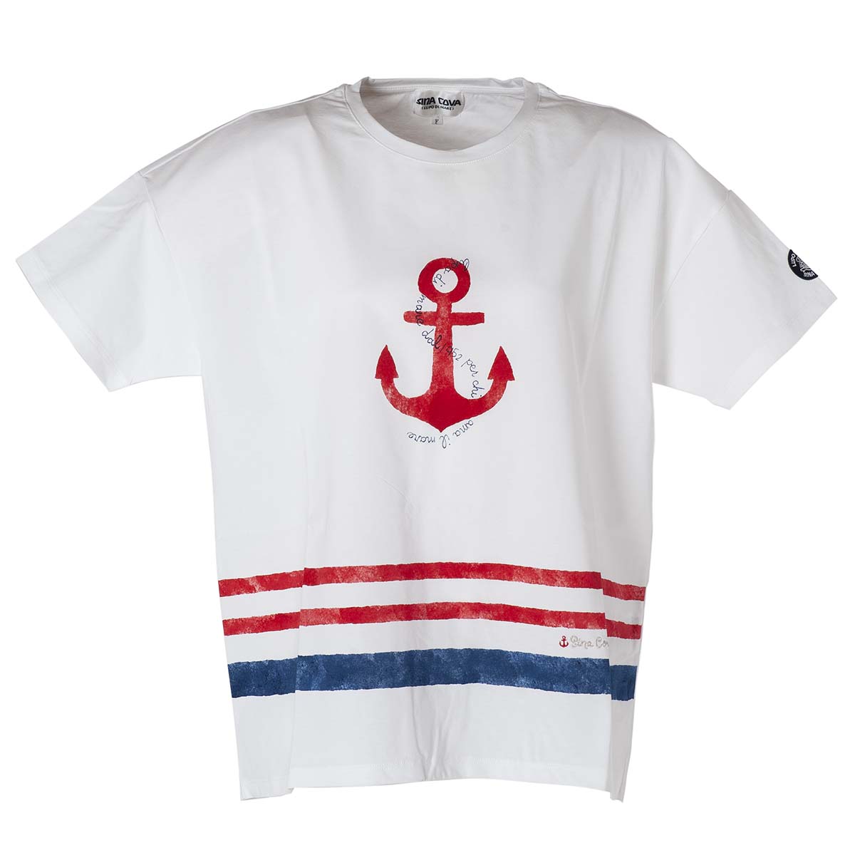 レディース デザイン半袖Tシャツ 20180550