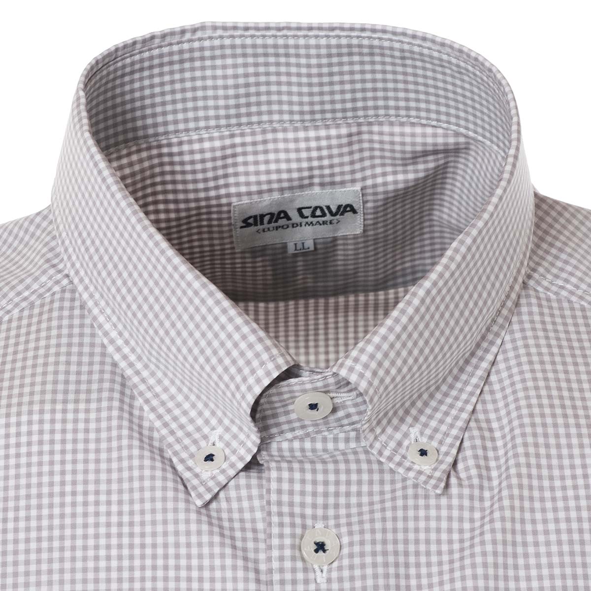 【アウトレット】【公式】シナコバ (SINA COVA) 半袖 ボタンダウンシャツ 20124550