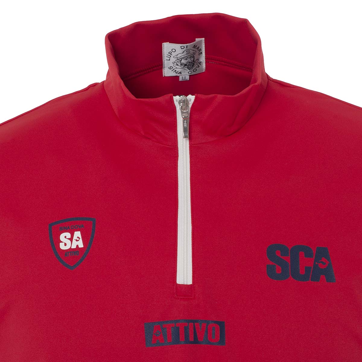 【アウトレット】シナコバ (SINA COVA)ハーフZIP半袖シャツ 21150520