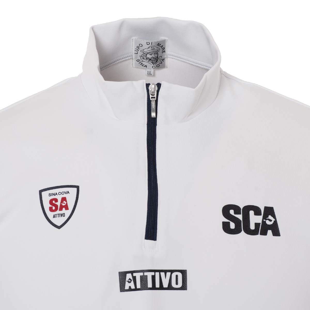 【アウトレット】シナコバ (SINA COVA)ハーフZIP半袖シャツ 21150520