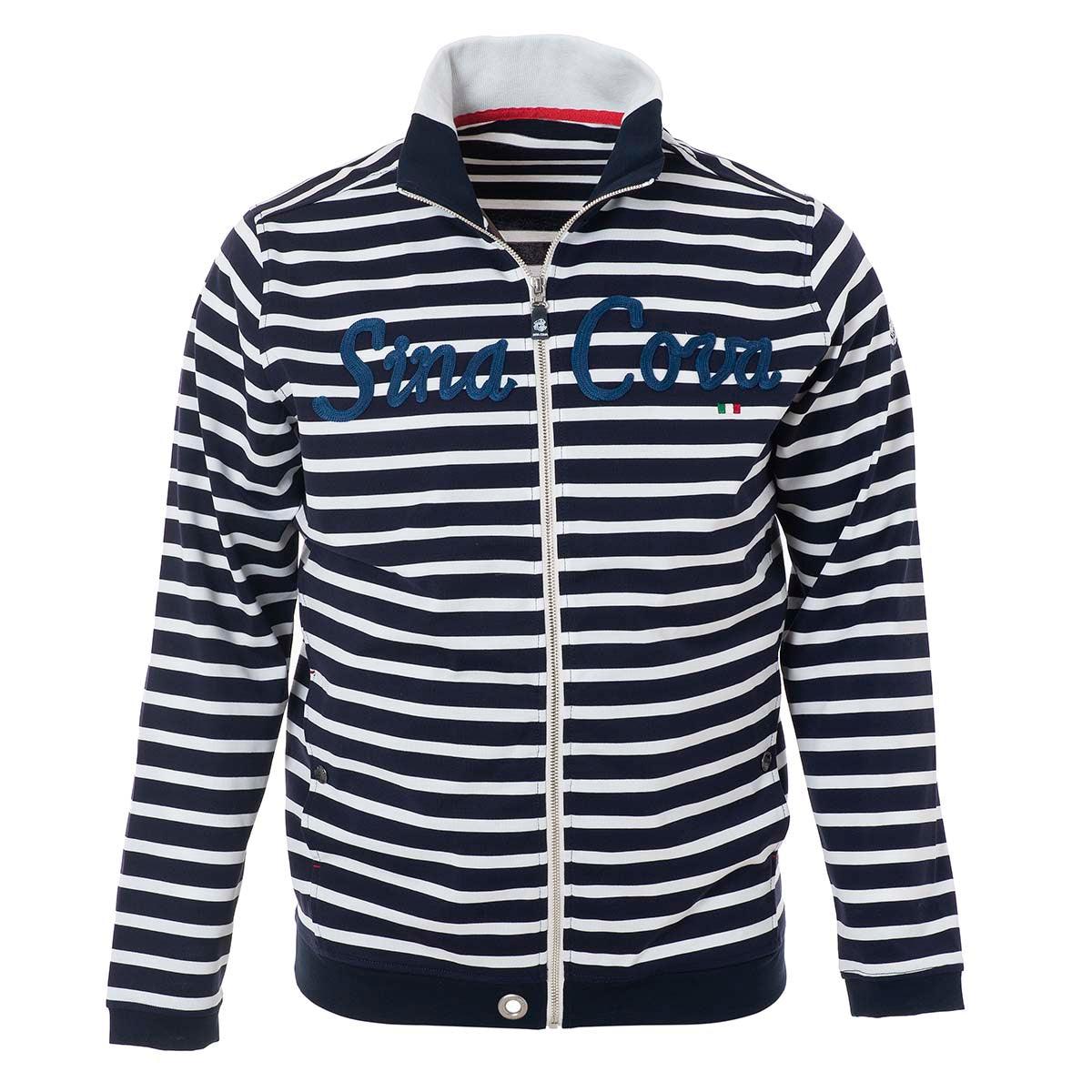 ウルティマコットン ZIPUPカットソージャケット 21113030 - SINA COVA