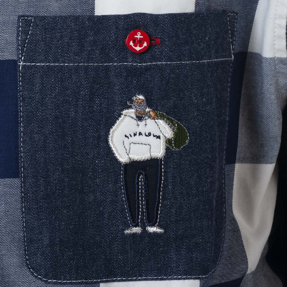 【アウトレット】長袖ボタンダウンシャツ 21224040