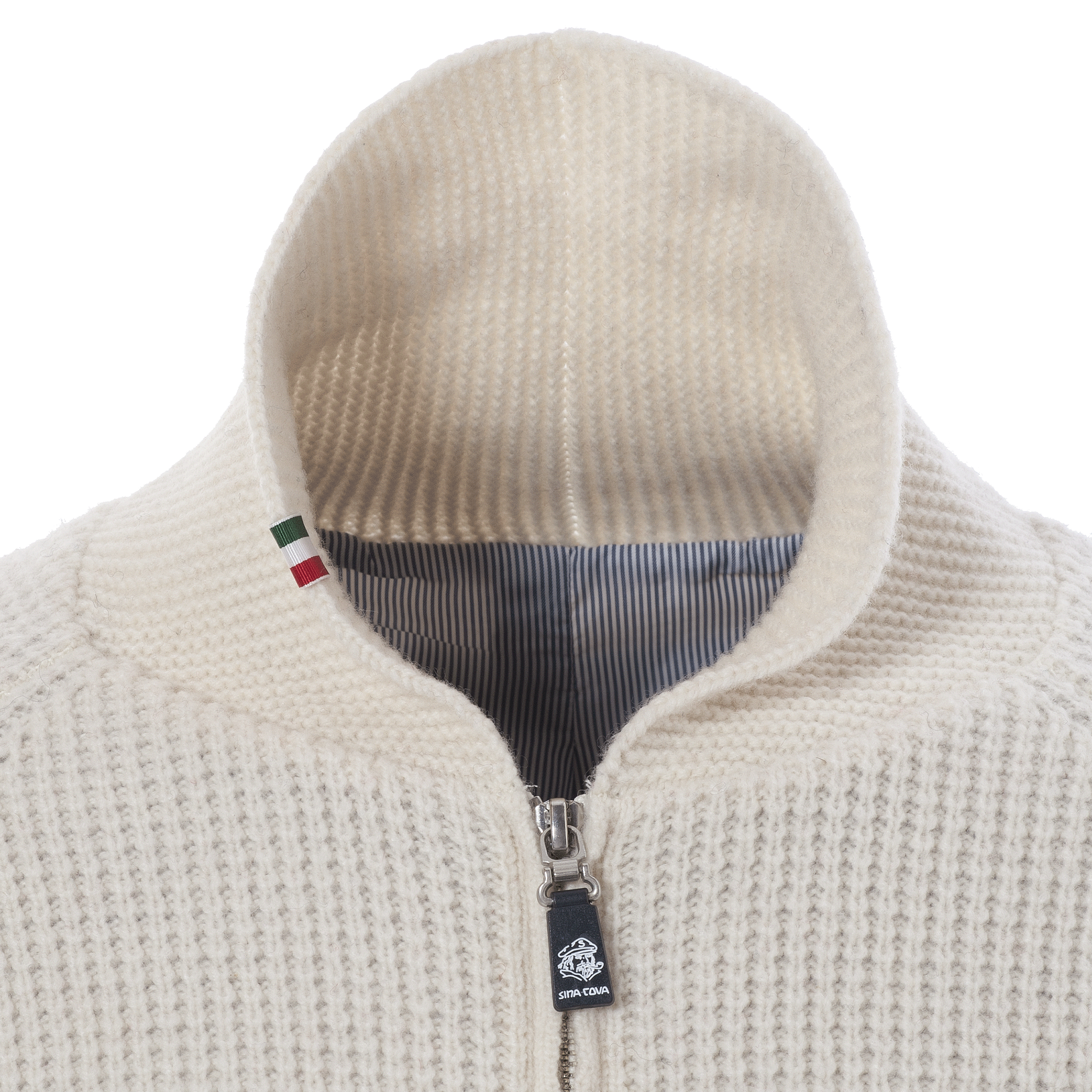 【アウトレット】シナコバ (SINA COVA) ZIP UP ニットジャケット 22223040