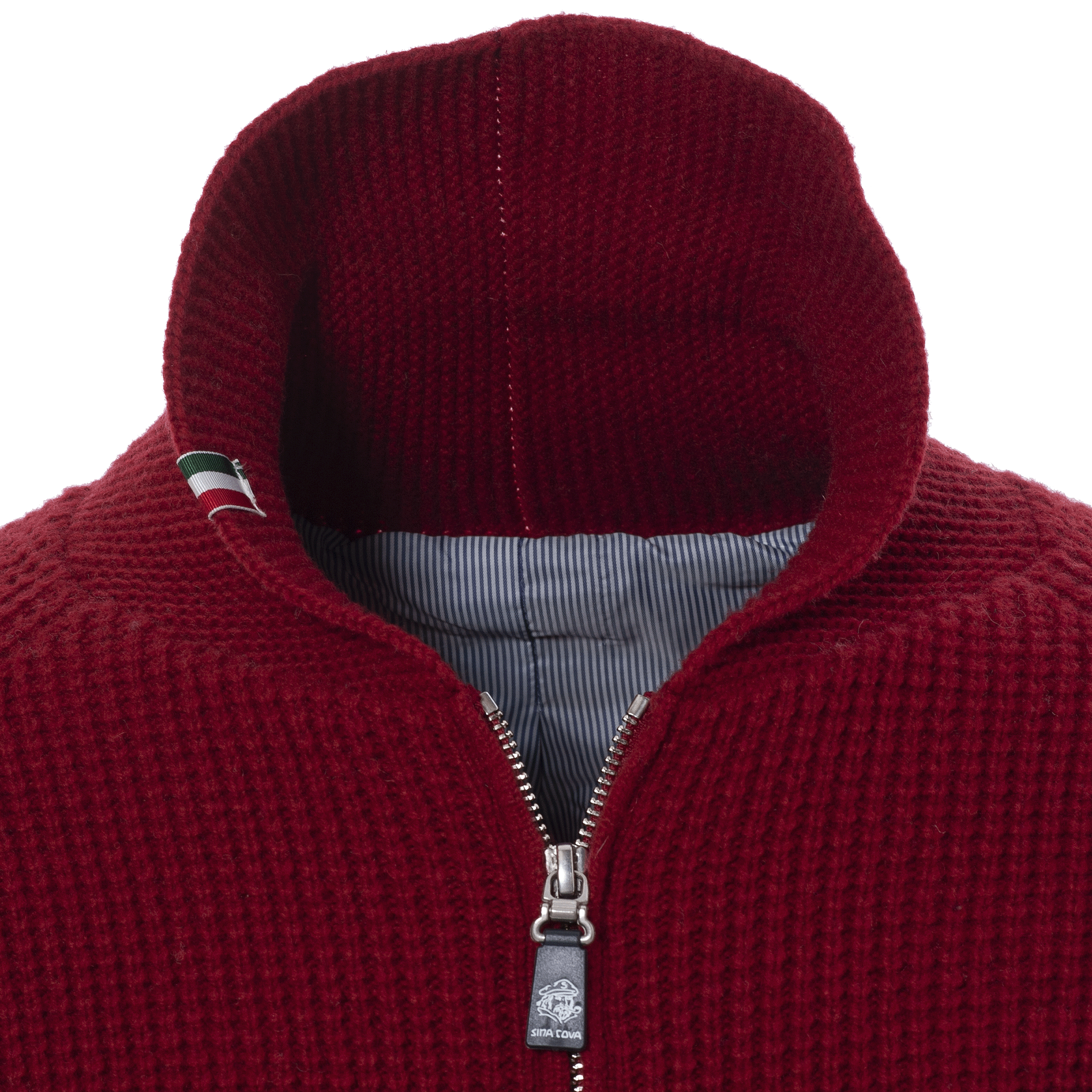 【アウトレット】シナコバ (SINA COVA) ZIP UP ニットジャケット 22223040