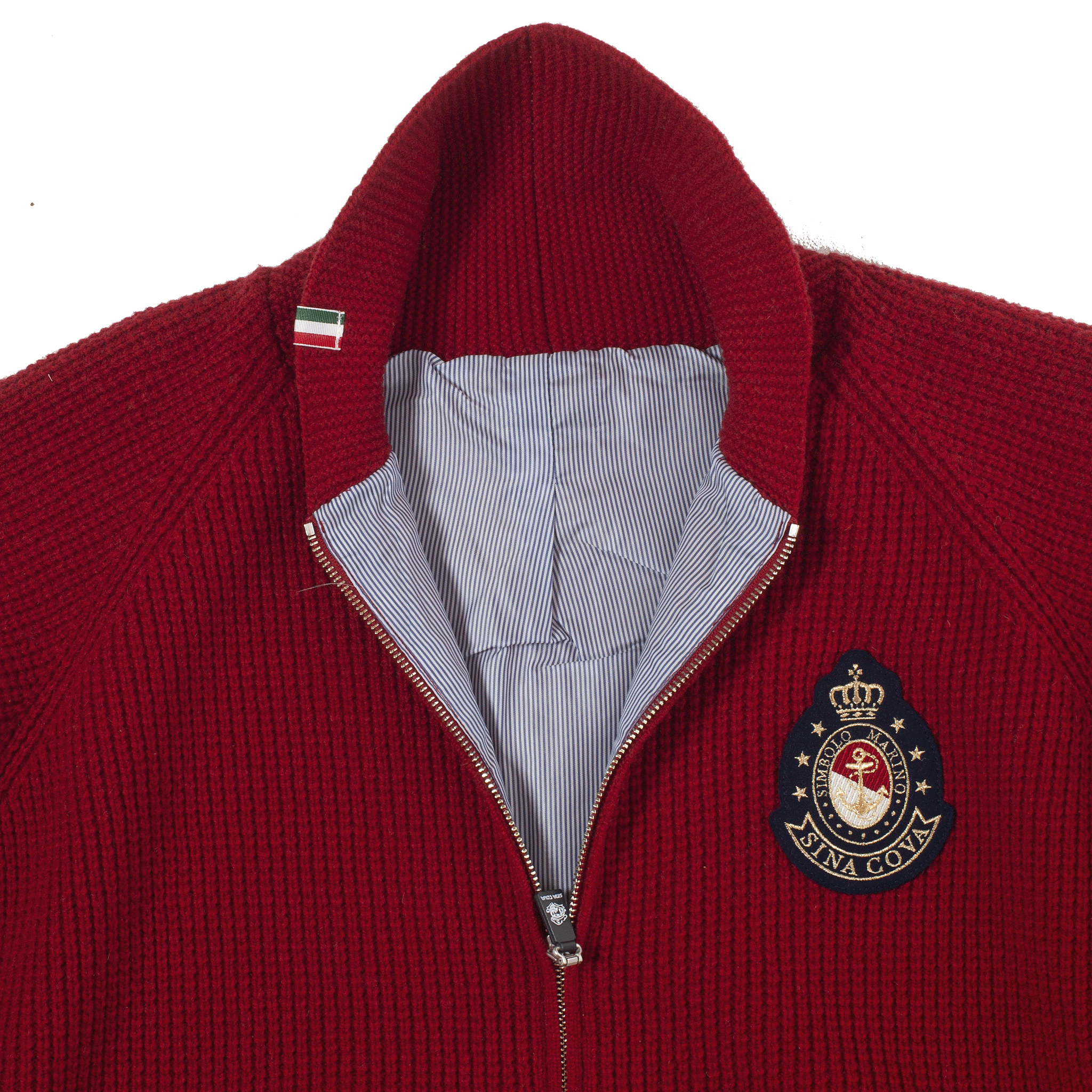 【アウトレット】シナコバ (SINA COVA) ZIP UP ニットジャケット 22223040