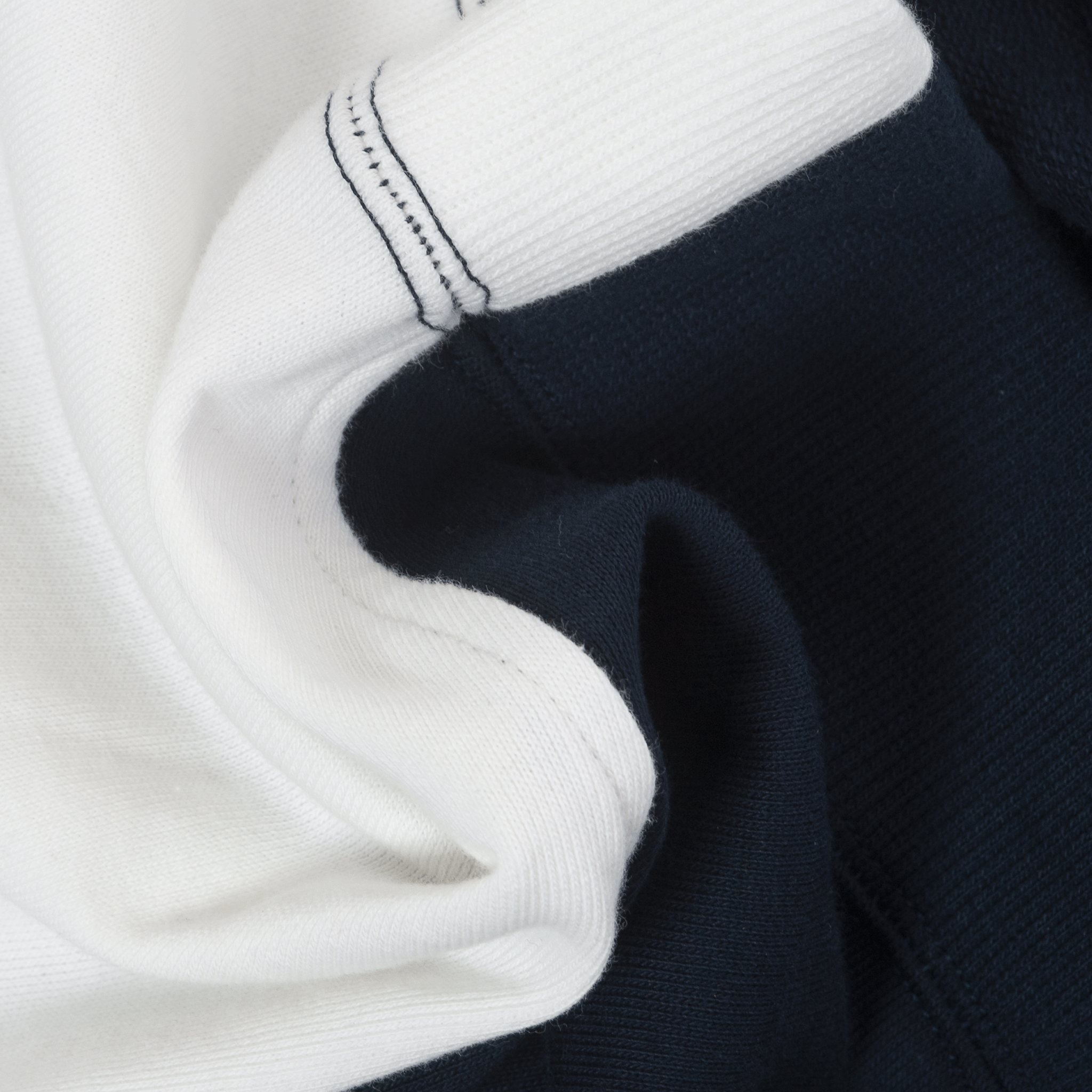 【公式】シナコバ (SINA COVA) ZIPUPプルオーバー 22210030 オフホワイトの素材感