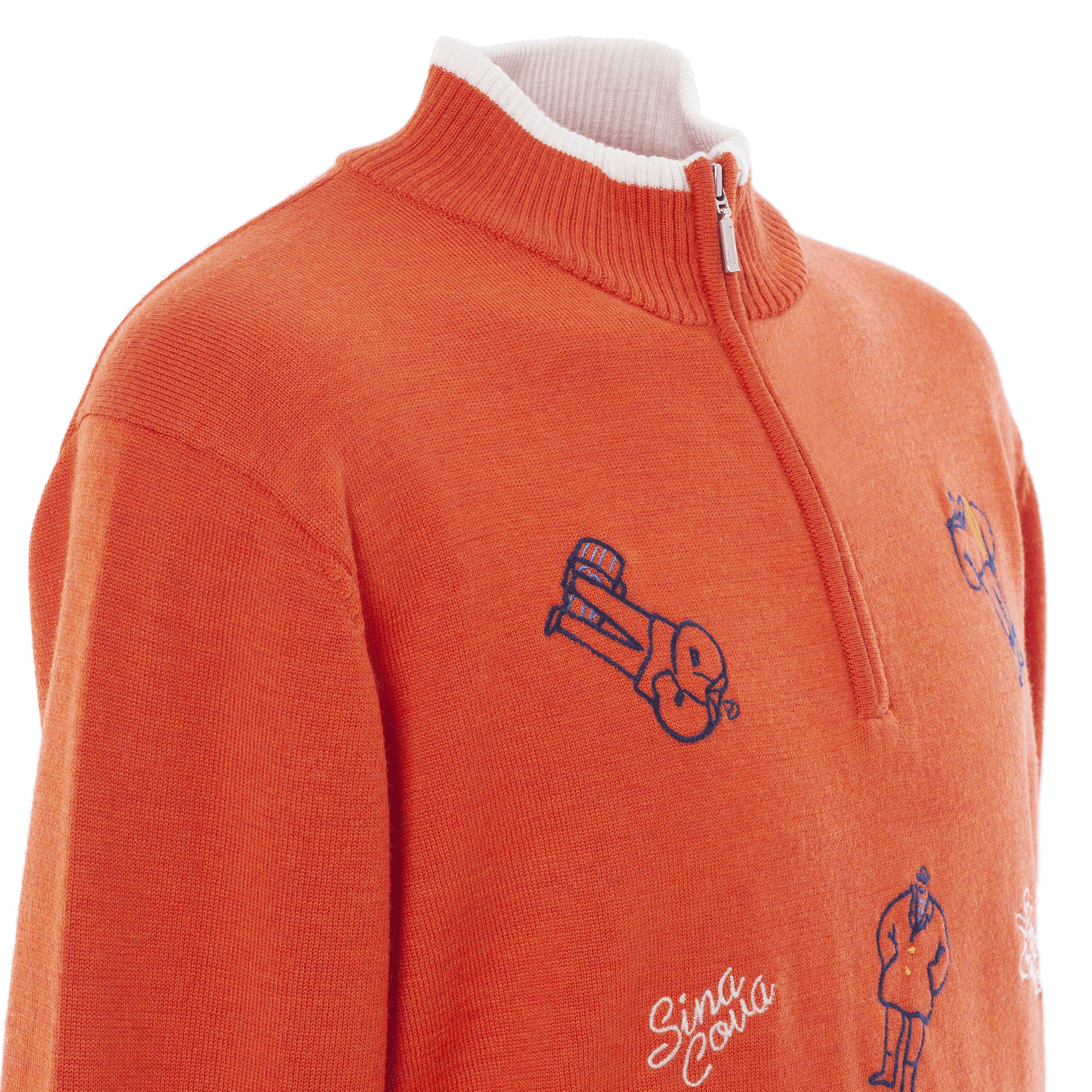 SINA COVA Half ZIP Sweater 22222010