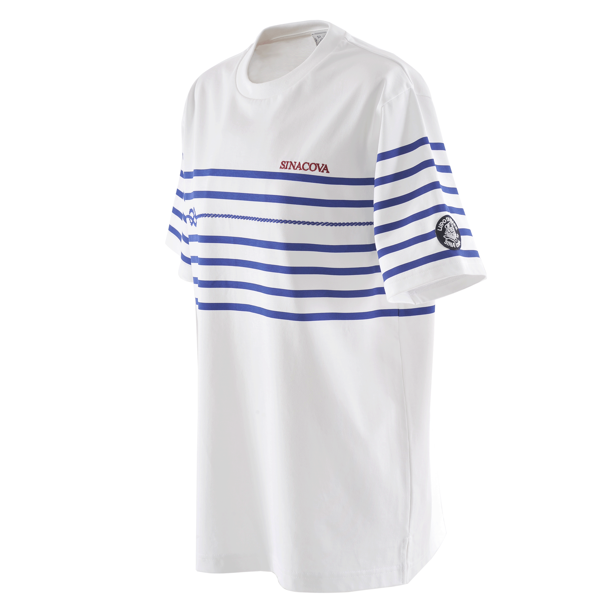 パネルボーダー半袖Tシャツ ユニセックス(男女兼用) サイズS~LL 23110560