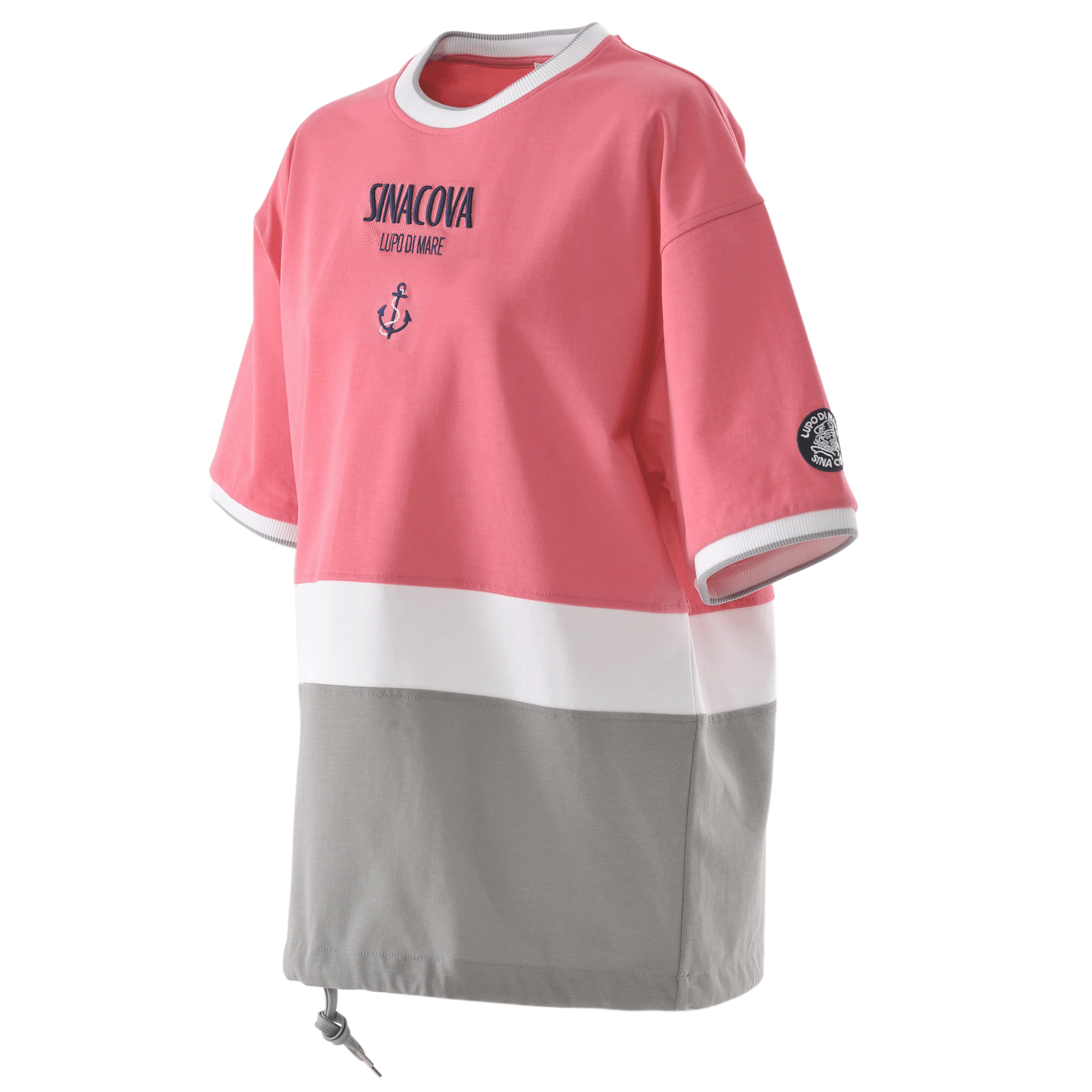 【公式】シナコバ(SINA COVA)半袖切替プルオーバー 切替Tシャツ ユニセックス(男女兼用)サイズS~LL 23110550
