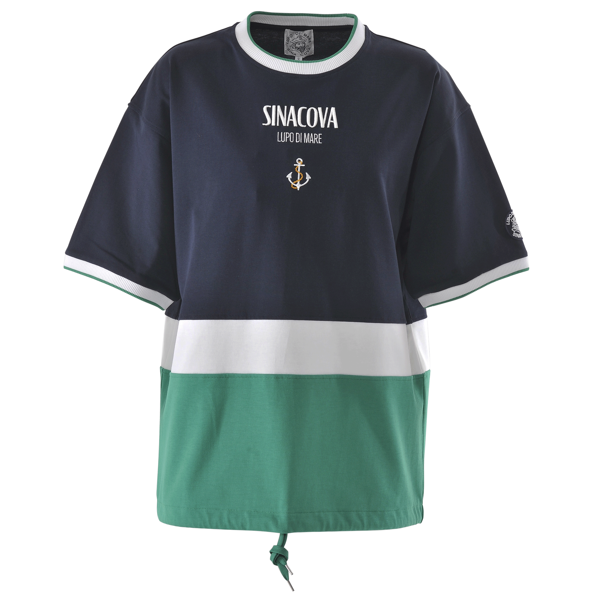 【公式】シナコバ(SINA COVA)半袖切替プルオーバー 切替Tシャツ ユニセックス(男女兼用)サイズS~LL 23110550