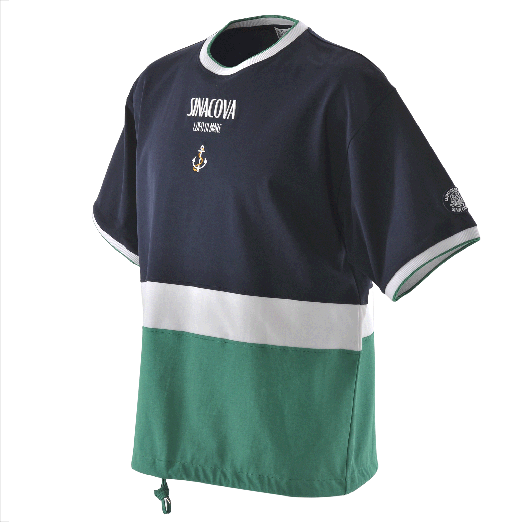 【公式】シナコバ(SINA COVA)半袖切替プルオーバー 切替Tシャツ ユニセックス(男女兼用)サイズS~LL 23110550