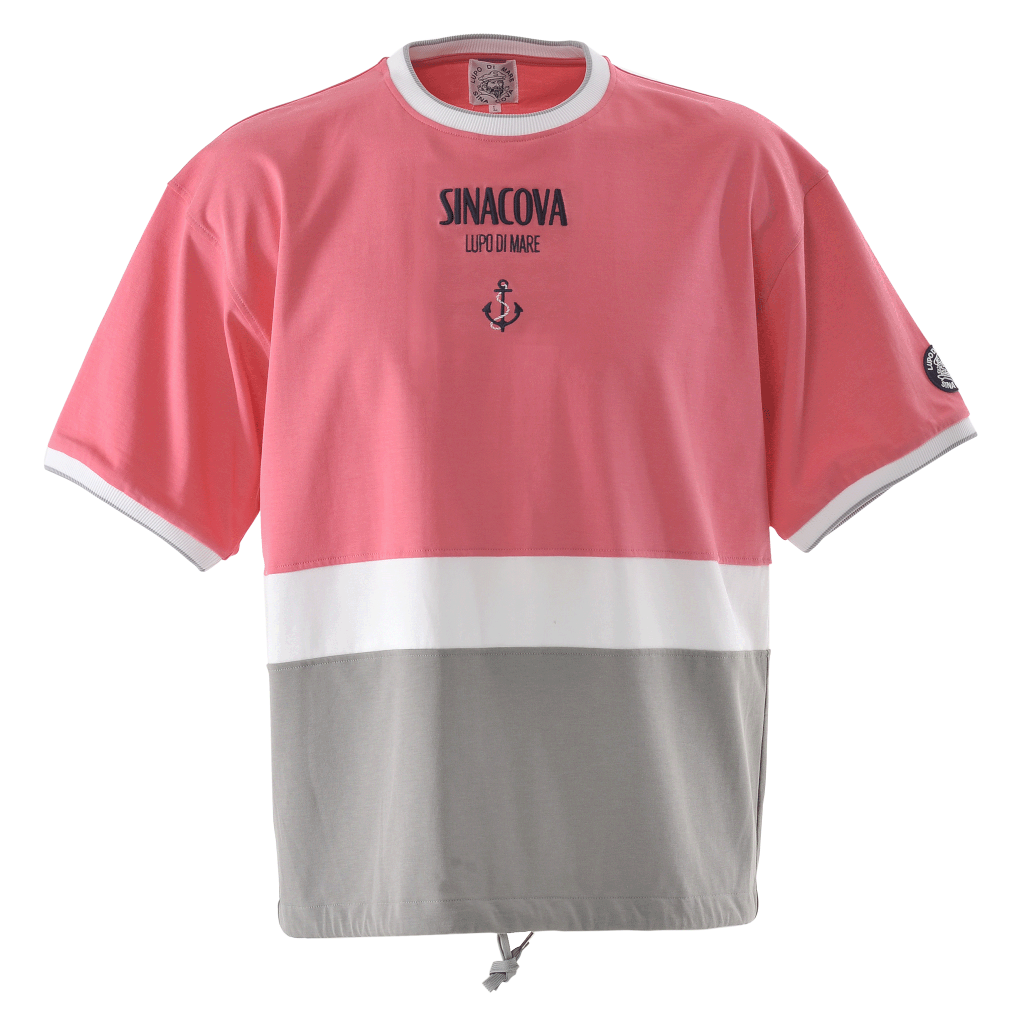 【公式】シナコバ(SINA COVA)半袖切替プルオーバー 切替Tシャツ ユニセックス(男女兼用)サイズS~LL 23110550