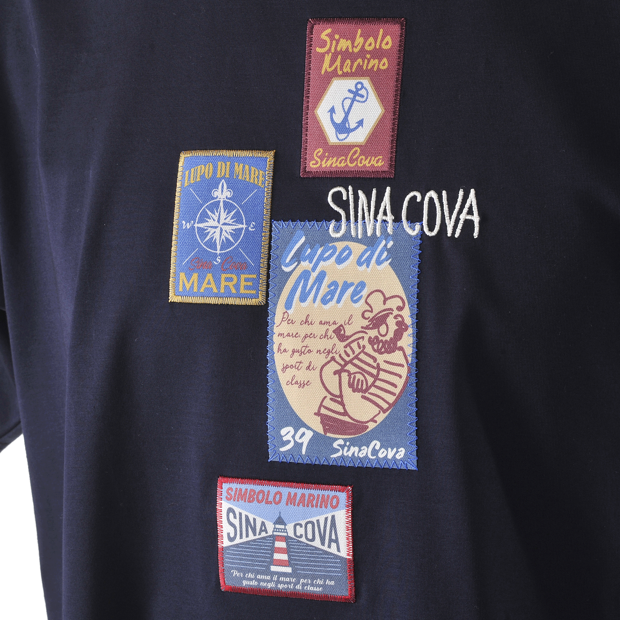【公式】シナコバ(SINA COVA)半袖Tシャツ 高品質ウルティマコットン使用 23110530