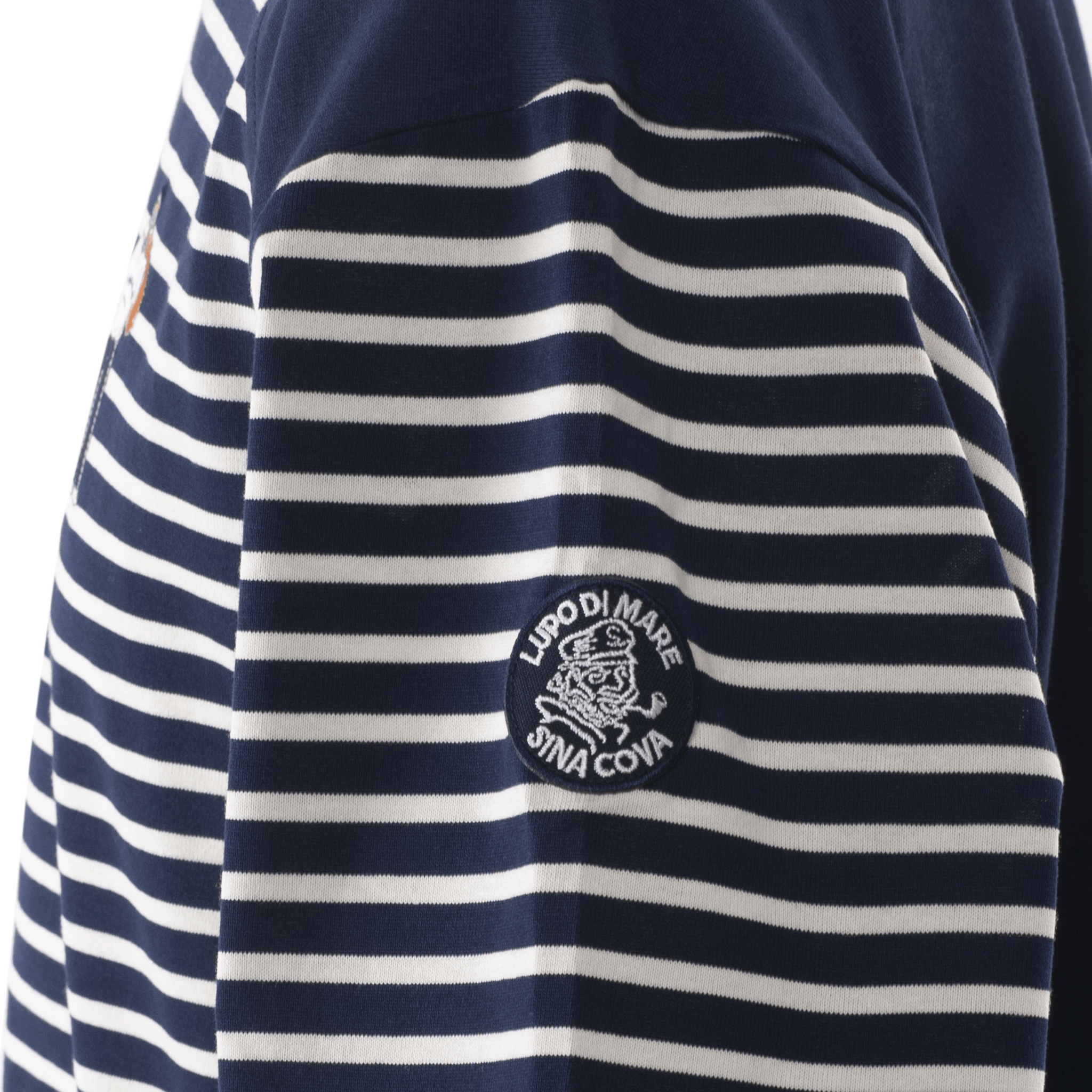 【公式】シナコバ(SINA COVA)5分袖Tシャツ ボーダー切替Tシャツ 23120510
