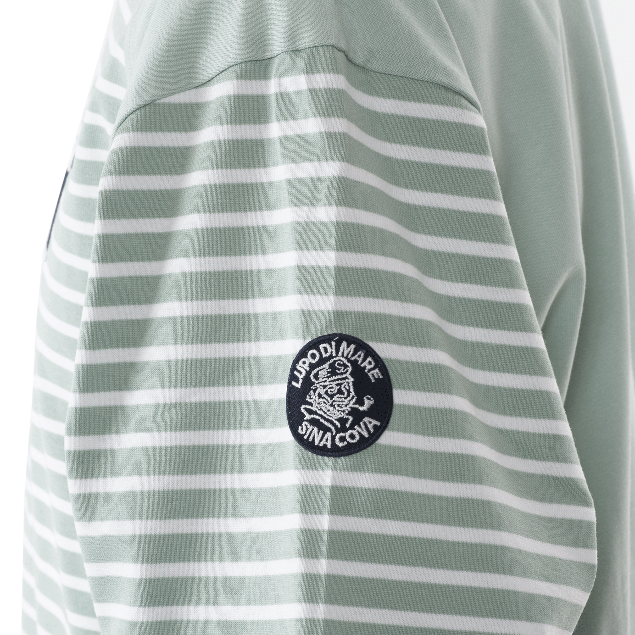 【公式】シナコバ(SINA COVA)5分袖Tシャツ ボーダー切替Tシャツ 23120510