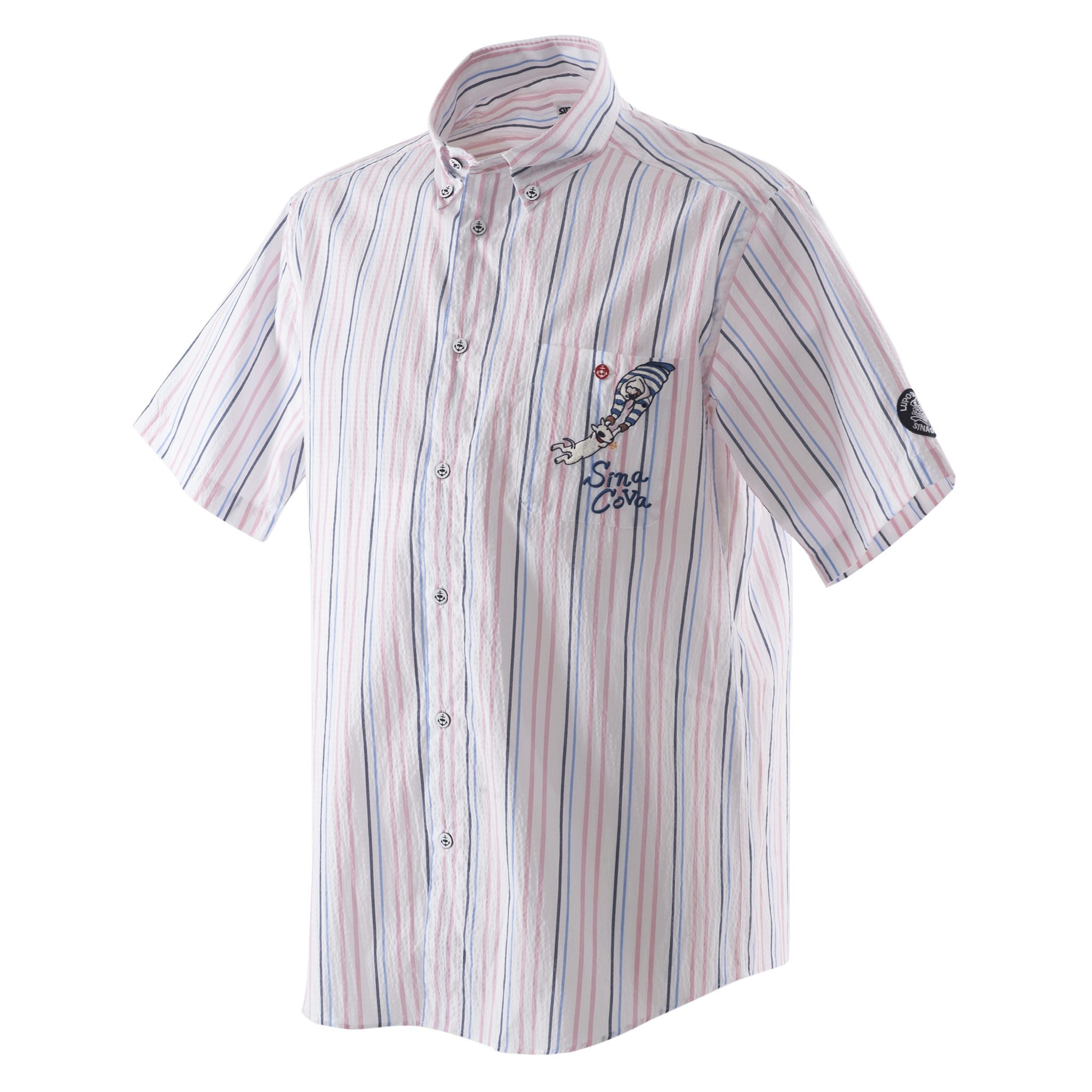 キングサイズ 半袖ボタンダウンシャツ 大きいサイズ 23124516