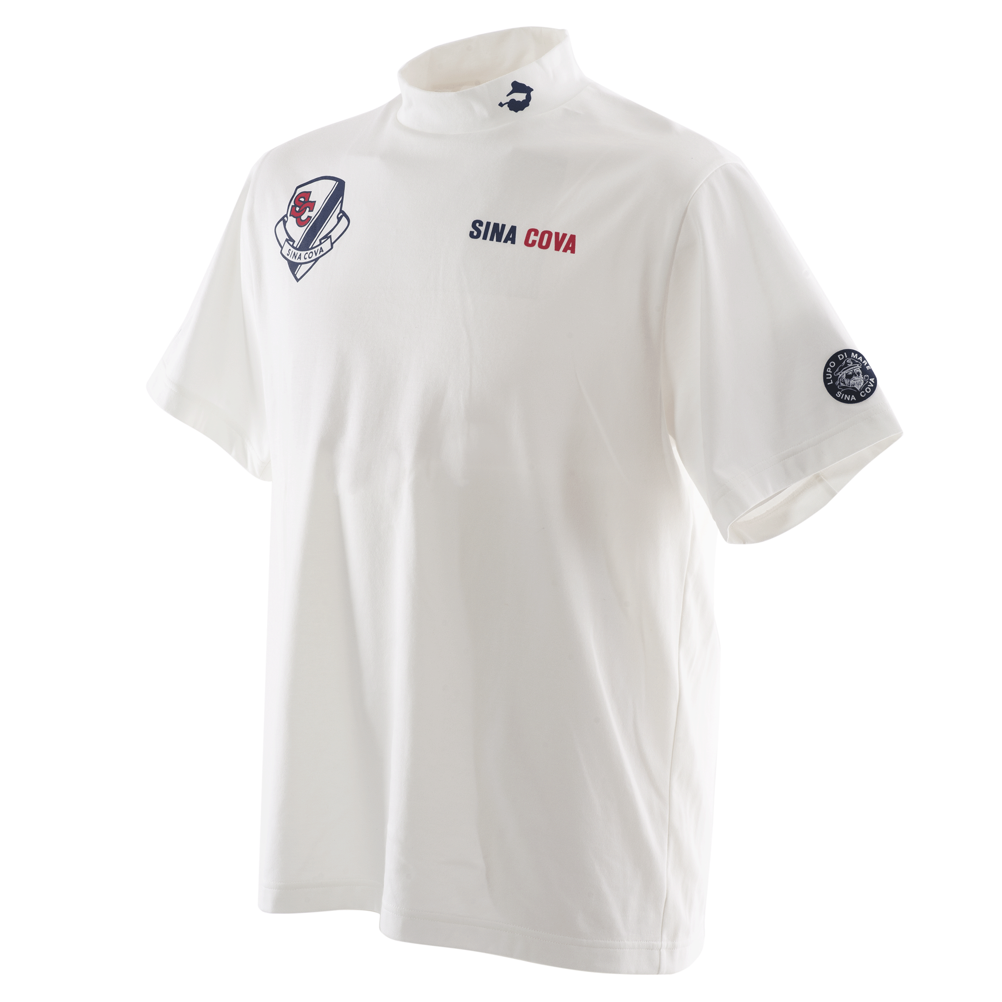 【公式】シナコバ(SINA COVA)ハイネックTシャツ 接触冷感 蒸れにくい 高機能素材 スポーツ 23150510