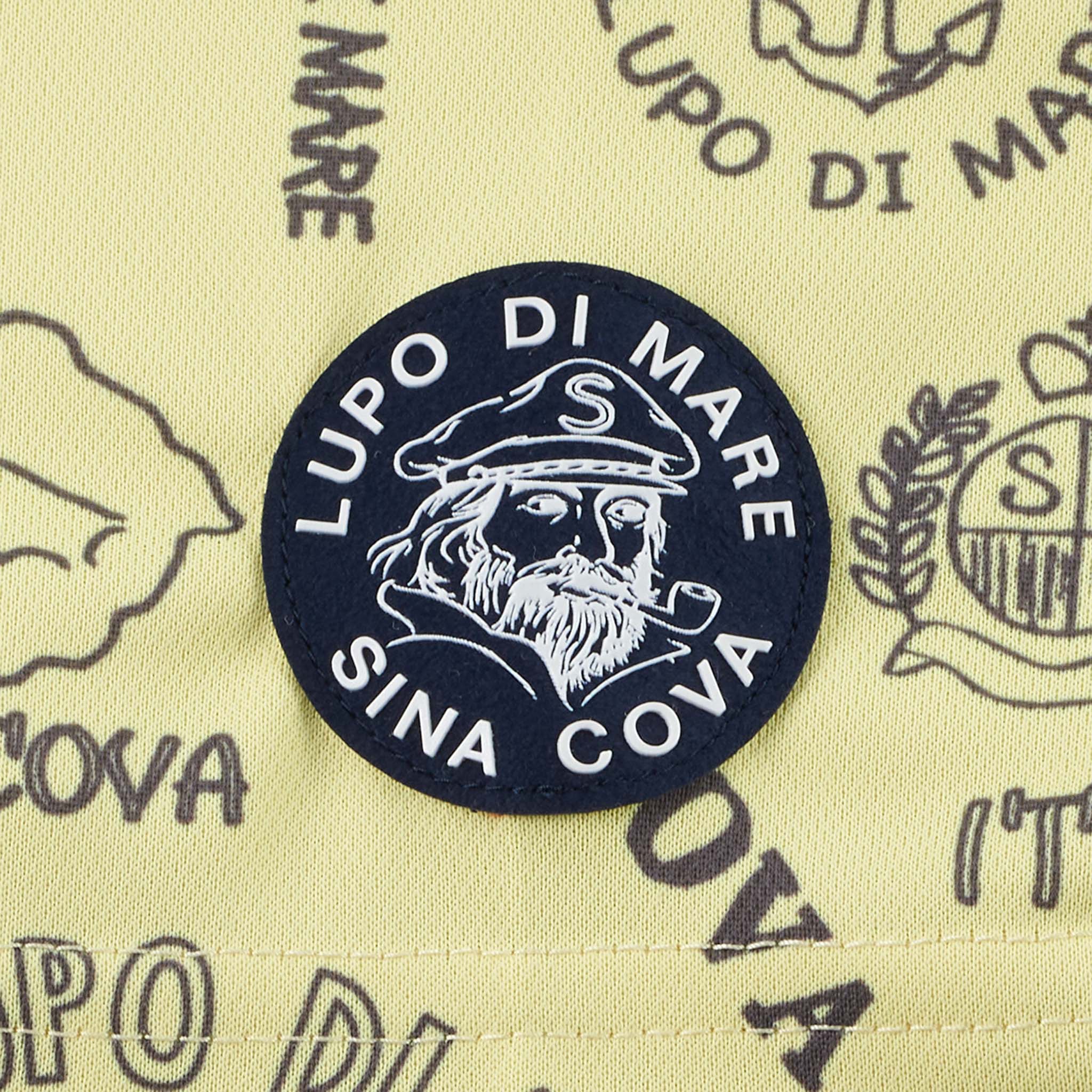 【アウトレット】シナコバ (SINA COVA)総柄半袖ポロシャツ 22150510