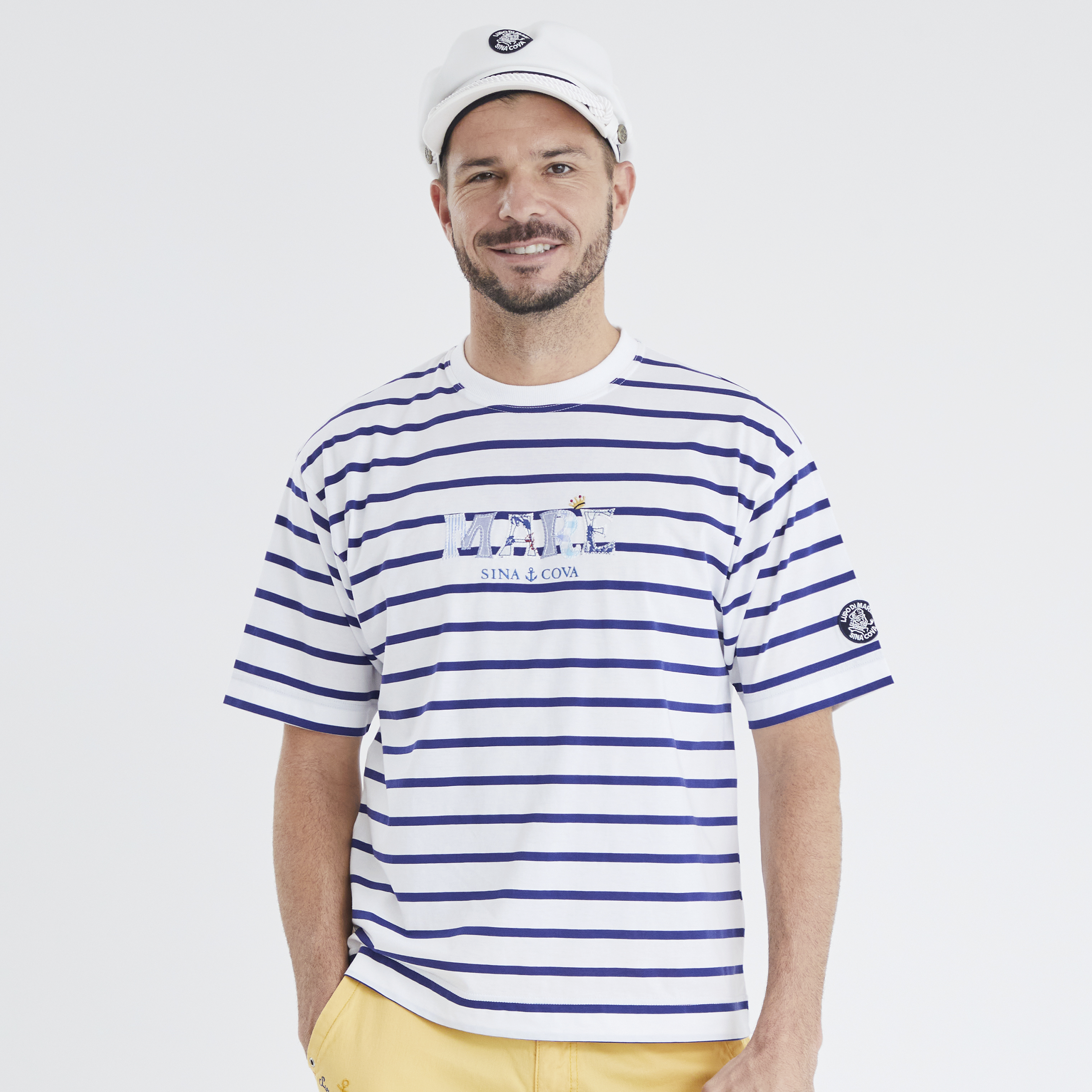 【公式】シナコバ(SINA COVA)ドロップショルダーTシャツ 男女兼用 ユニセックス 23110570