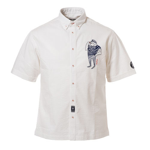 [Outlet] Short-sleeved button-down shirt 18134510